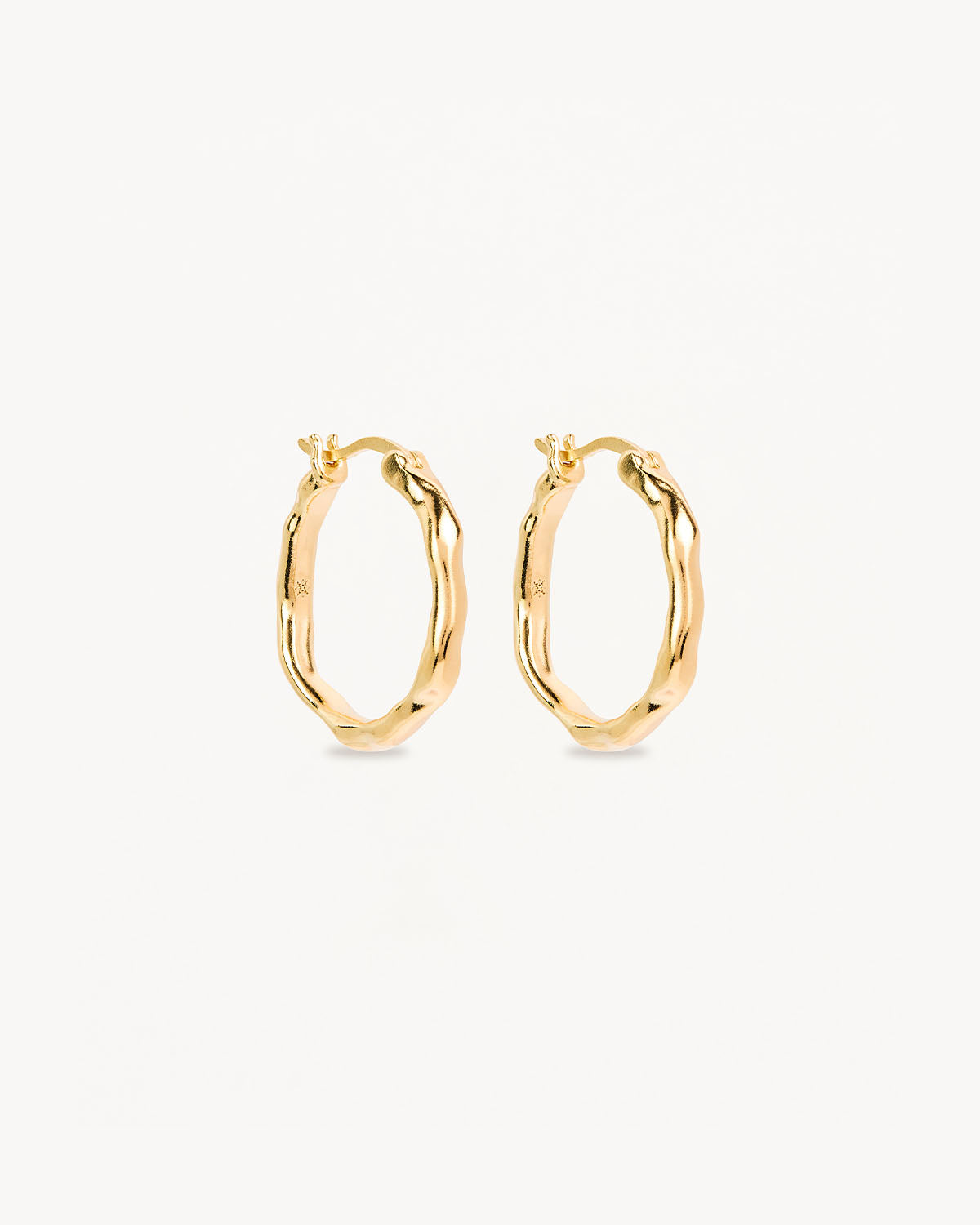 18k Gold Vermeil Lover Hoops