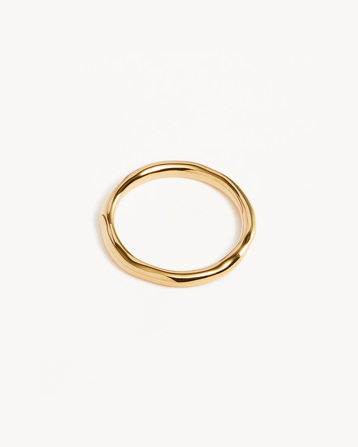18k Gold Vermeil Lover Thin Ring - Image 4