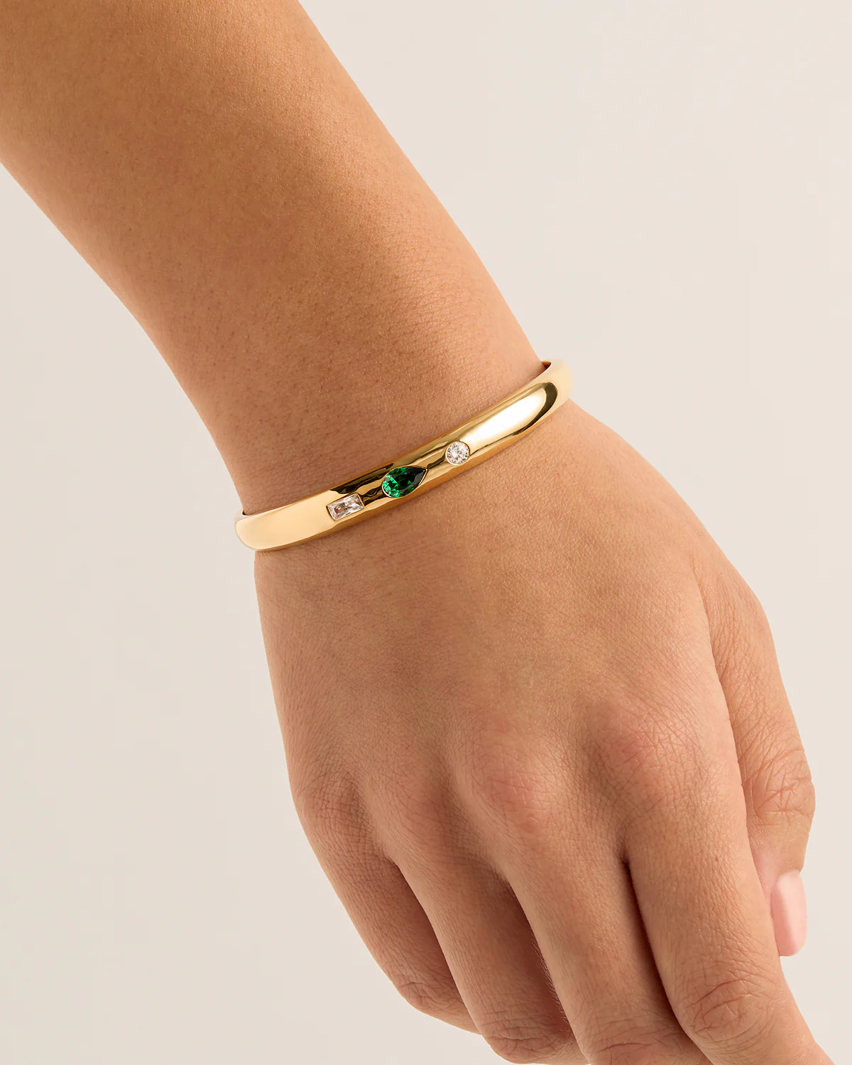 18k Gold Vermeil Magnetic Soul Cuff - Image 2