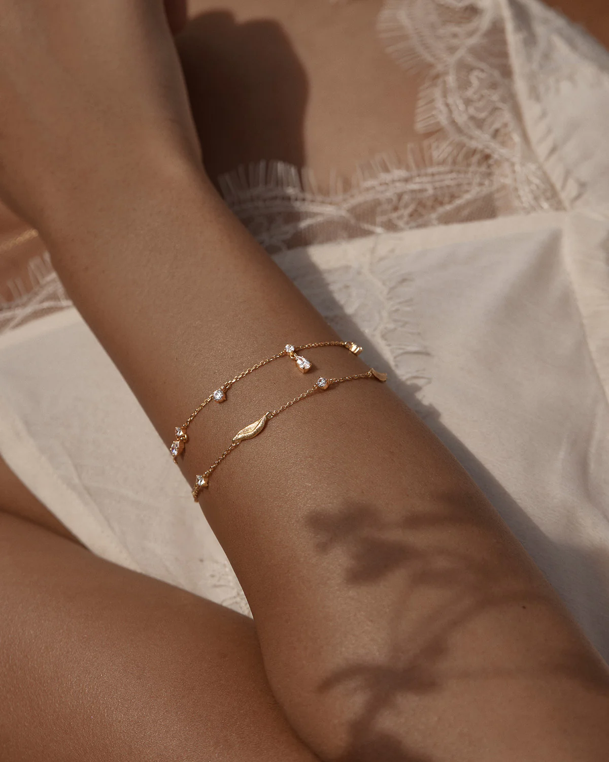 18k Gold Vermeil No Rain, No Flowers Bracelet - Image 6