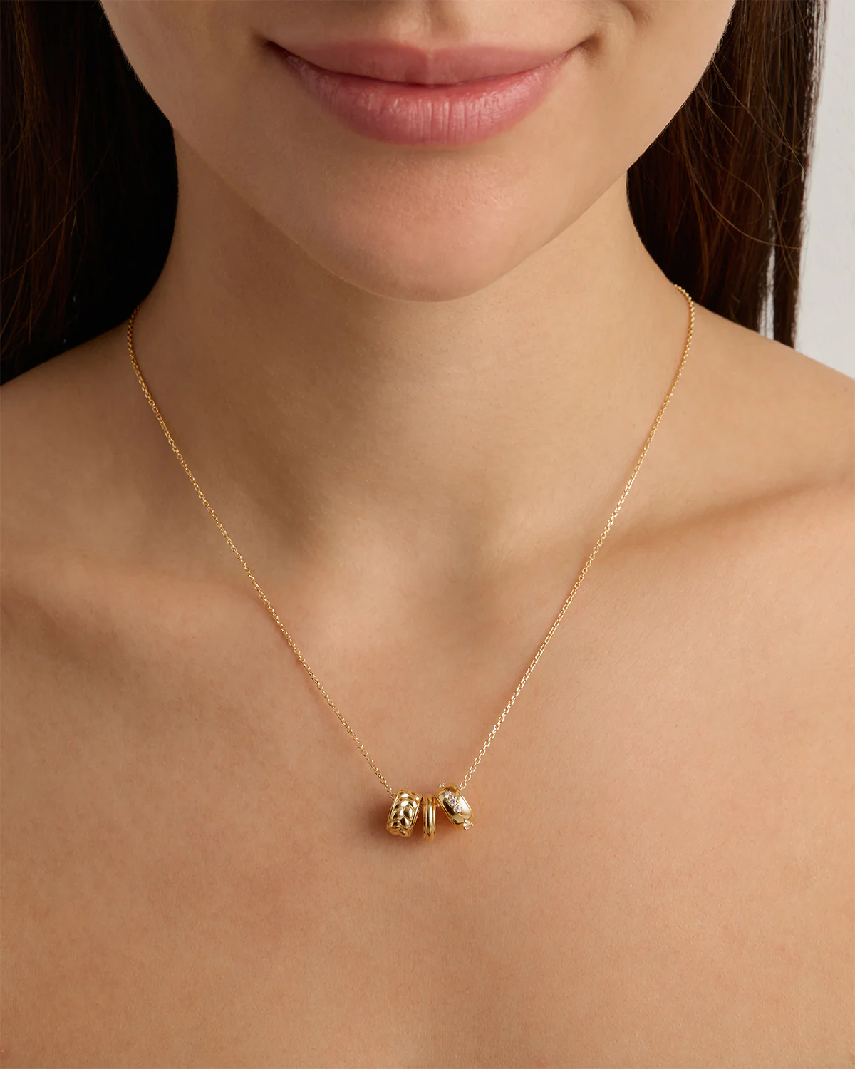 18k Gold Vermeil Purity Petal Charm - Image 2