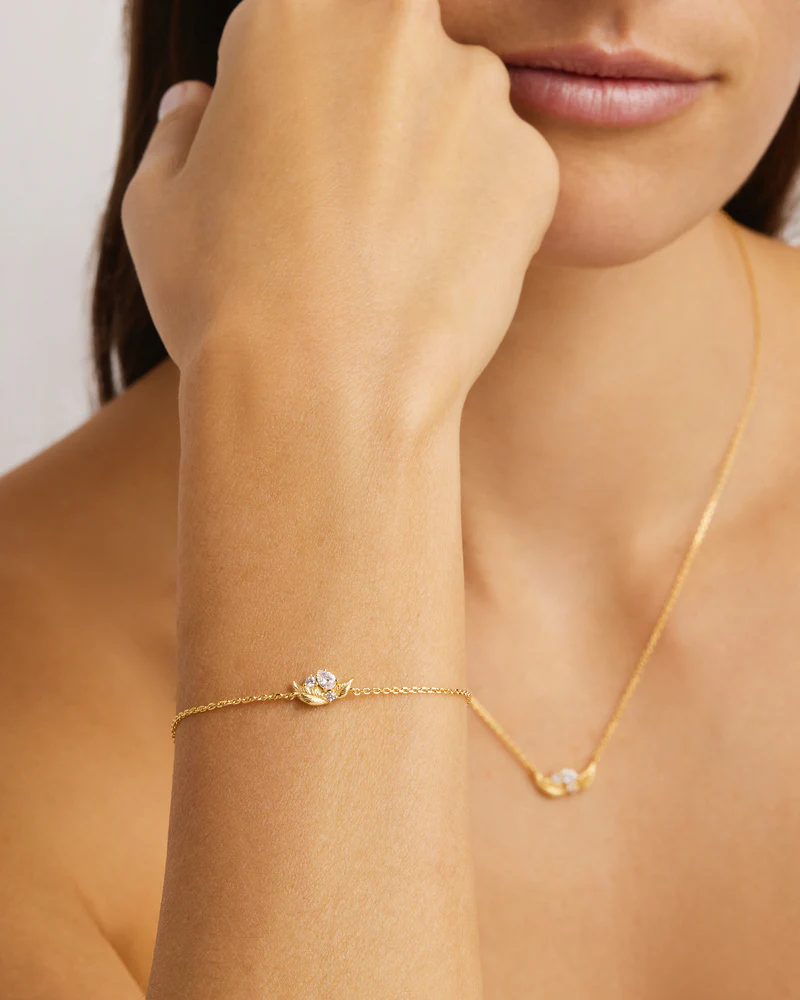 18k Gold Vermeil Through the Seasons Bracelet - Image 2