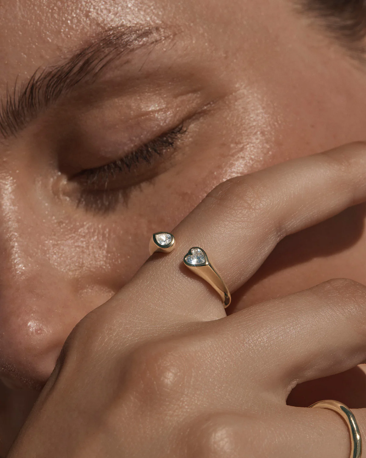 18k Gold Vermeil With Every Breath Ring - Image 2