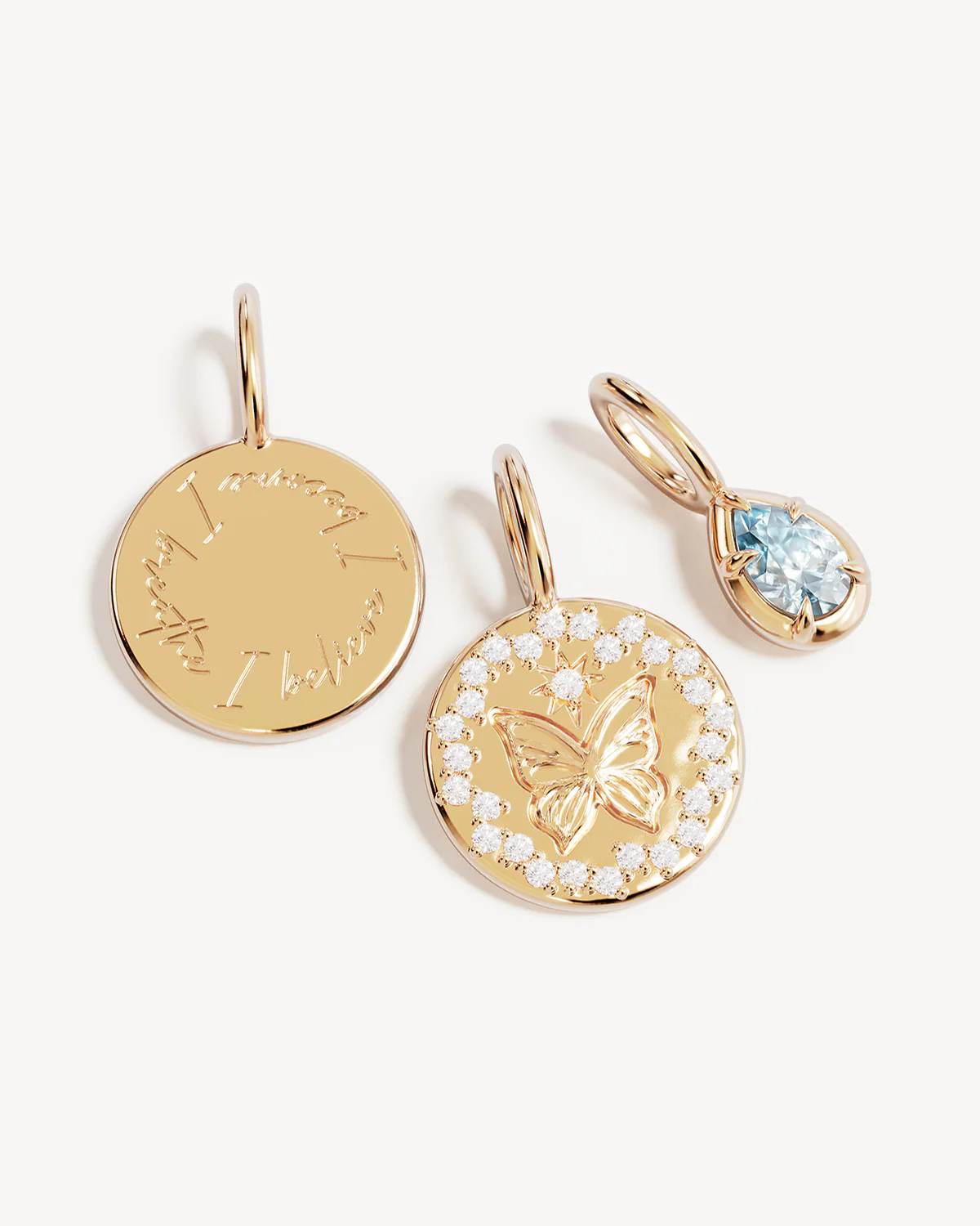 18k Gold Vermeil With Freedom I Become Necklace - Image 3