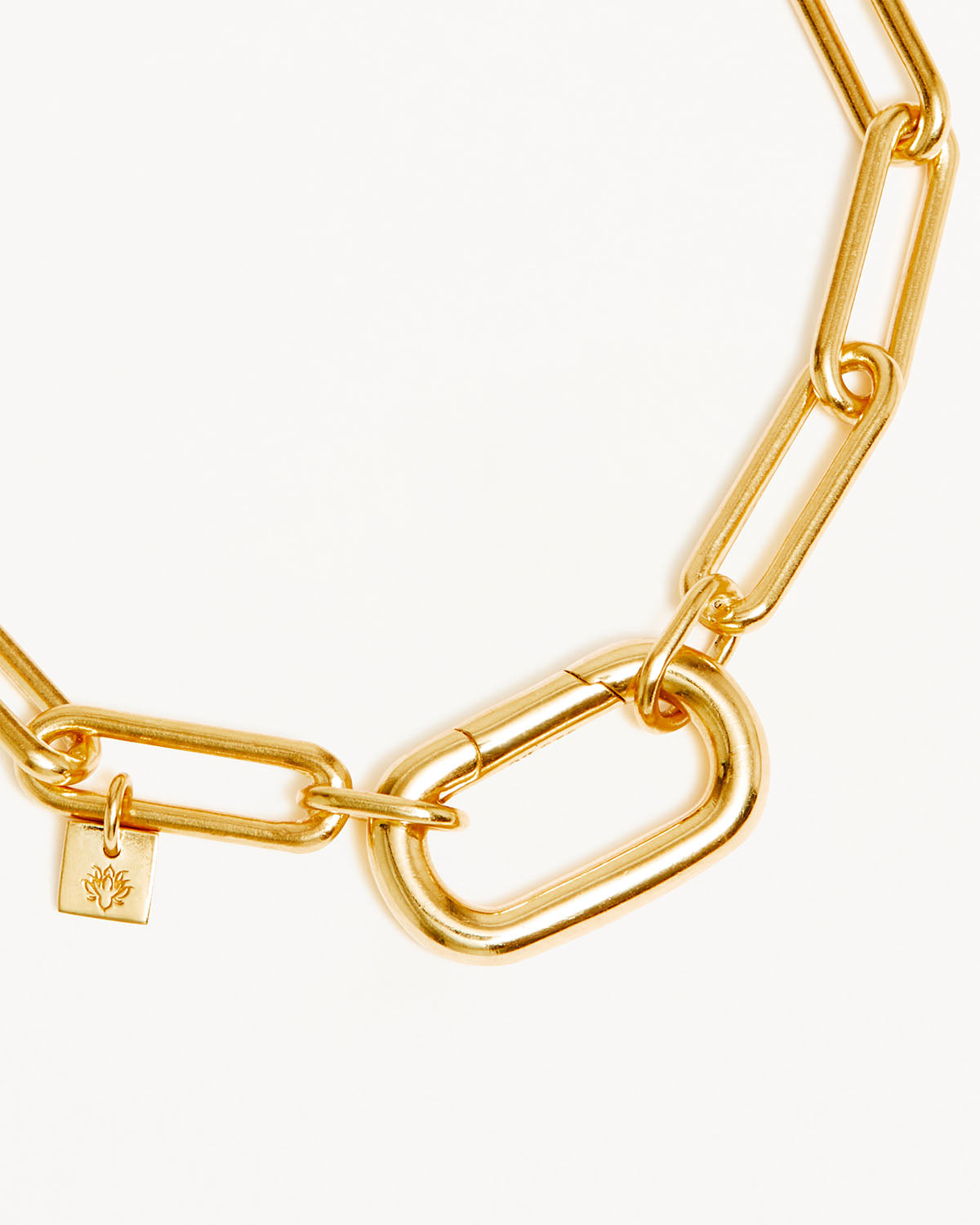 18k Gold Vermeil With Love Annex Link Bracelet - Image 3