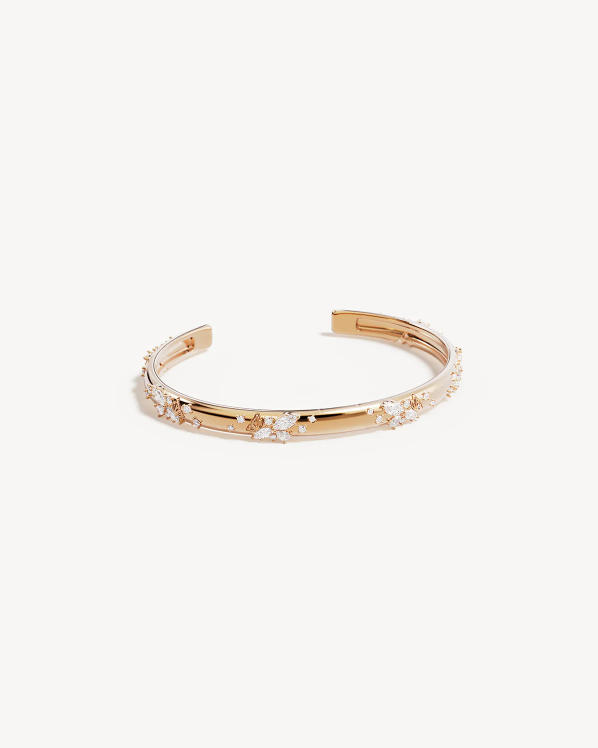 18k Gold Vermeil With Wings I Fly Cuff - Image 3