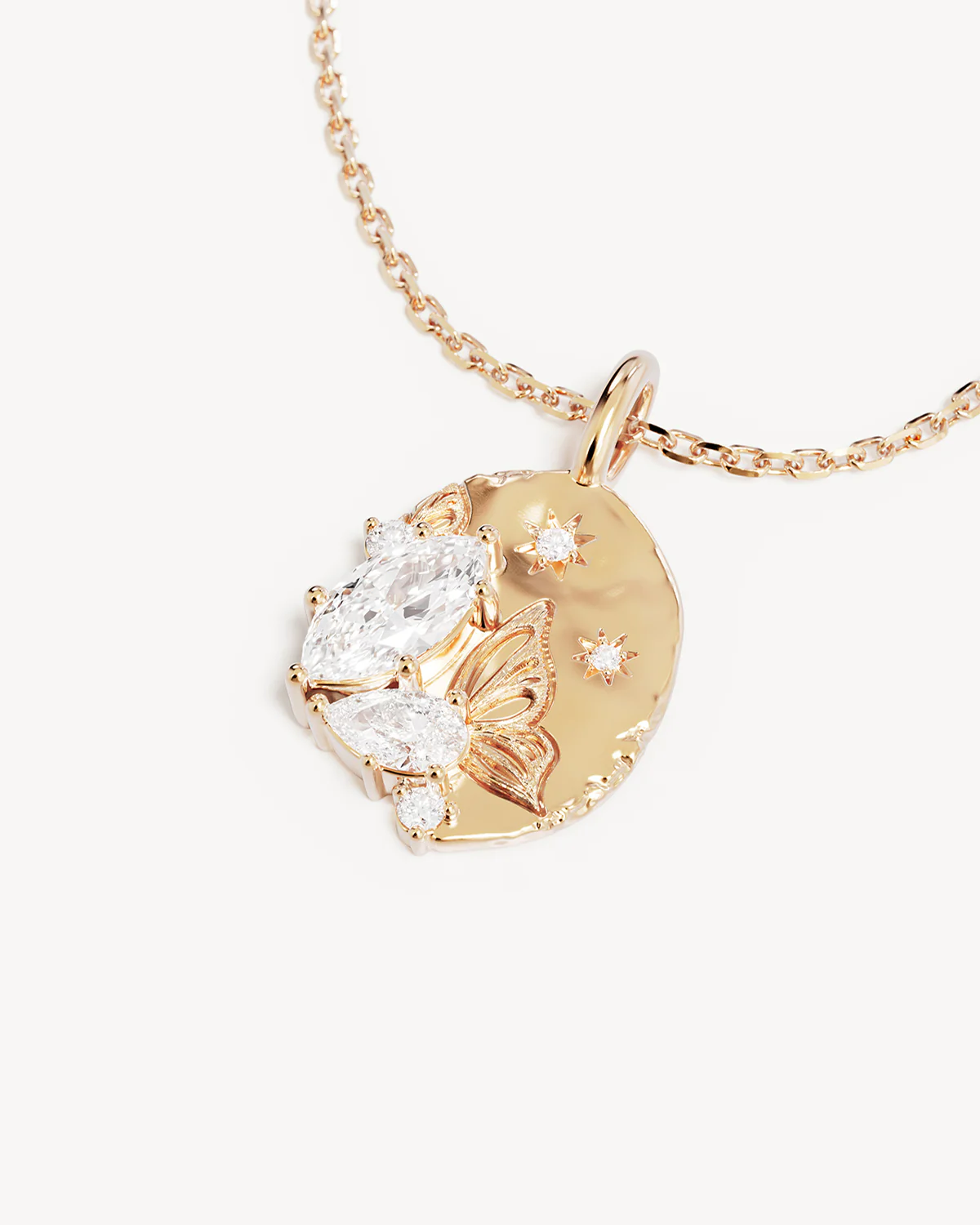 18k Gold Vermeil With Wings I Fly Necklace