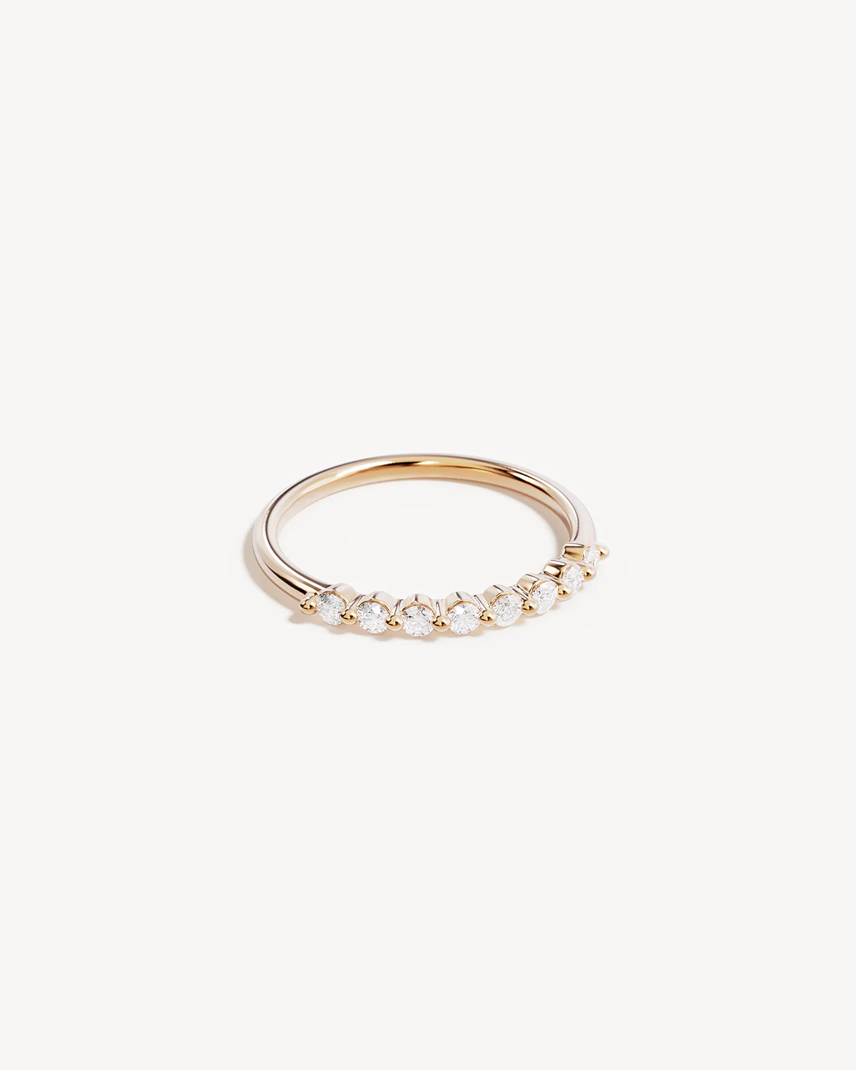 18k Solid Gold Droplets 0.35ct Lab-Grown Diamond Ring - Image 3