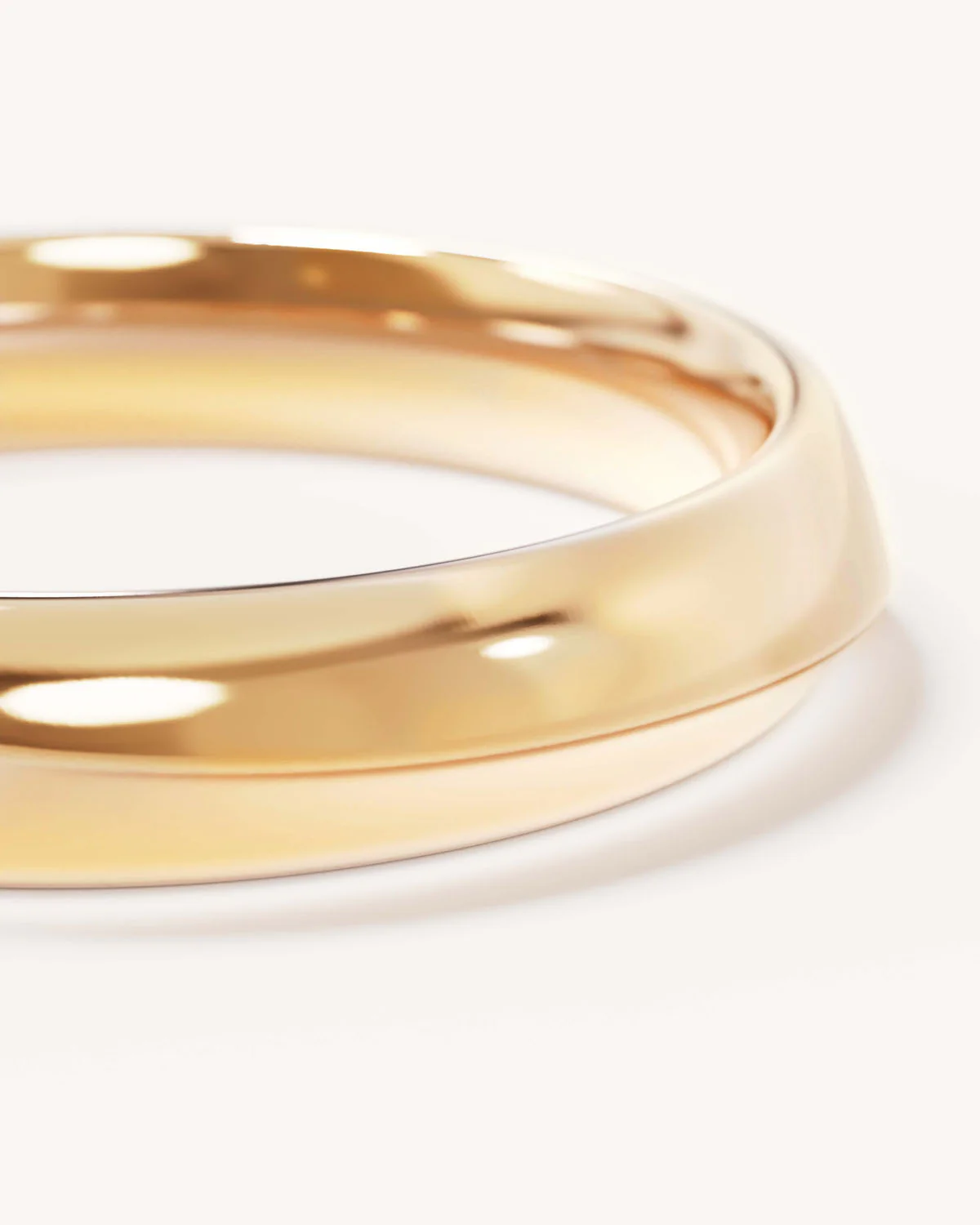 18k Solid Gold Whispering Sea Wedding Band - Image 3
