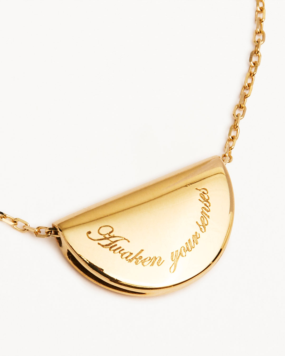 14k Solid Gold Lotus Birthstone Diamond Necklace - February - Amethyst - Image 4