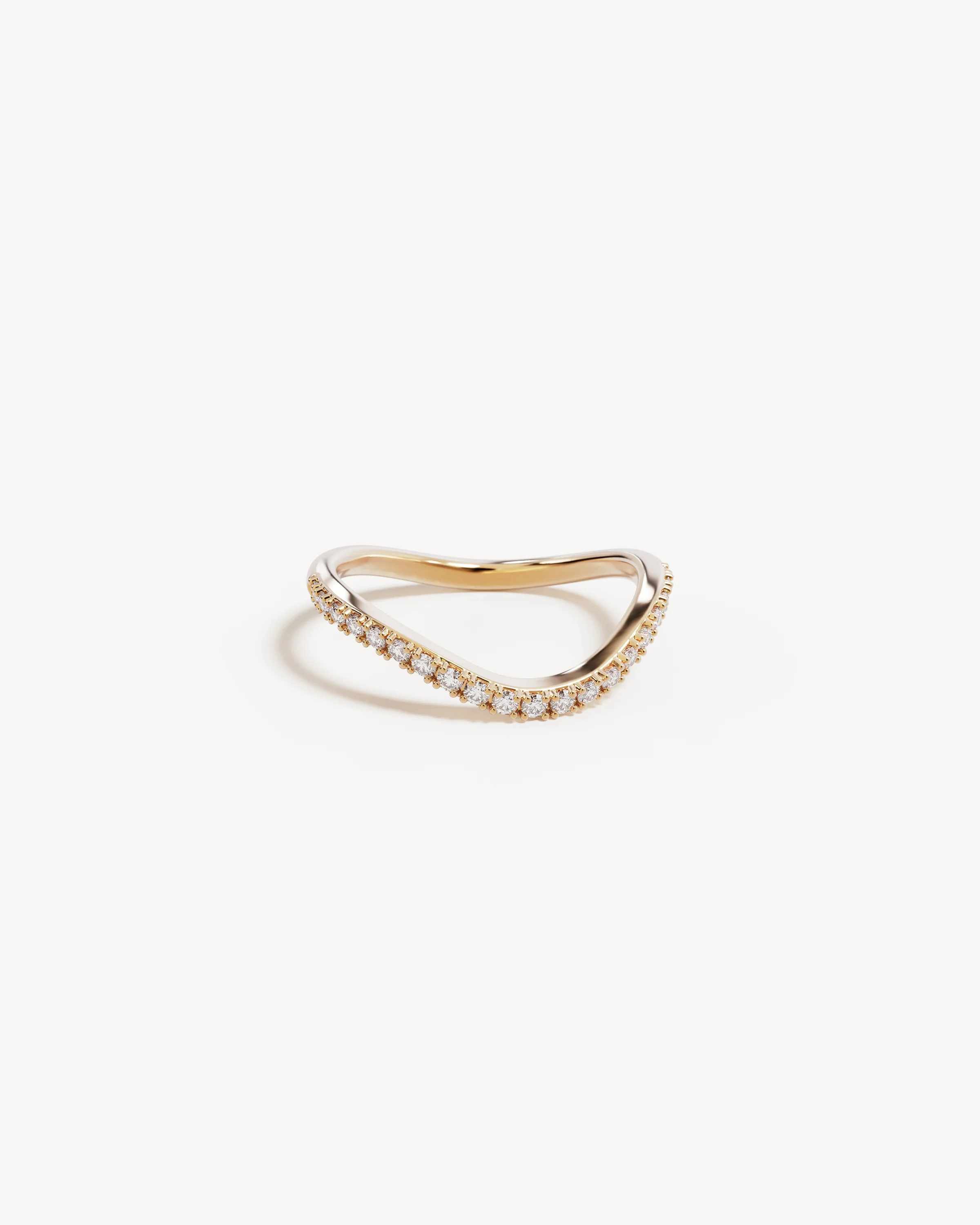9k Solid Gold Sunkissed 0.2ct Lab-Grown Diamond Ring