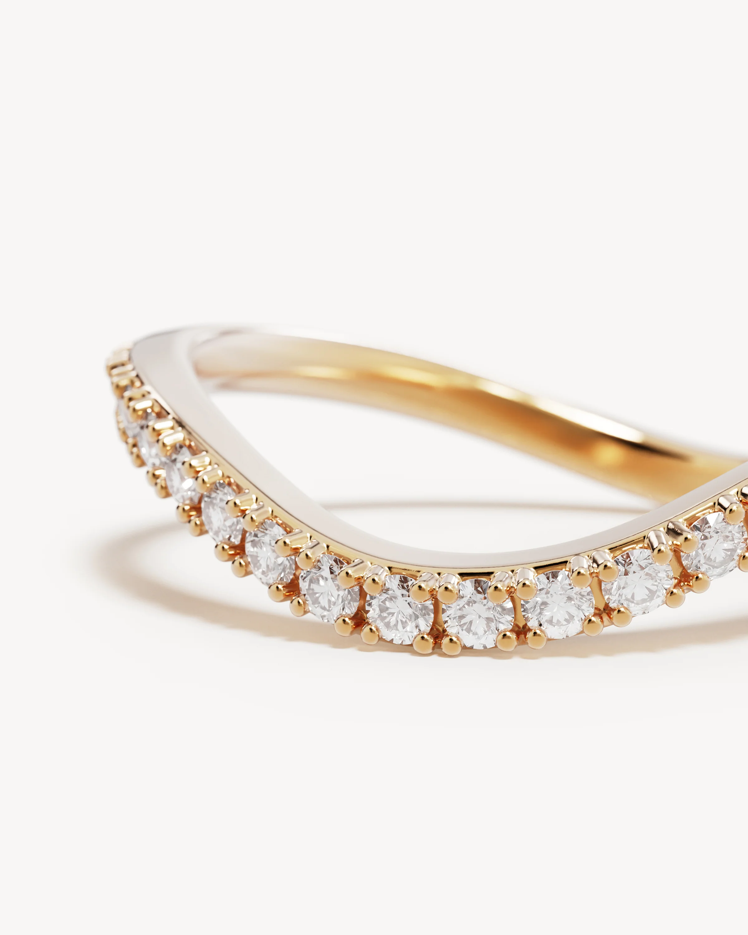 9k Solid Gold Sunkissed 0.2ct Lab-Grown Diamond Ring - Image 3
