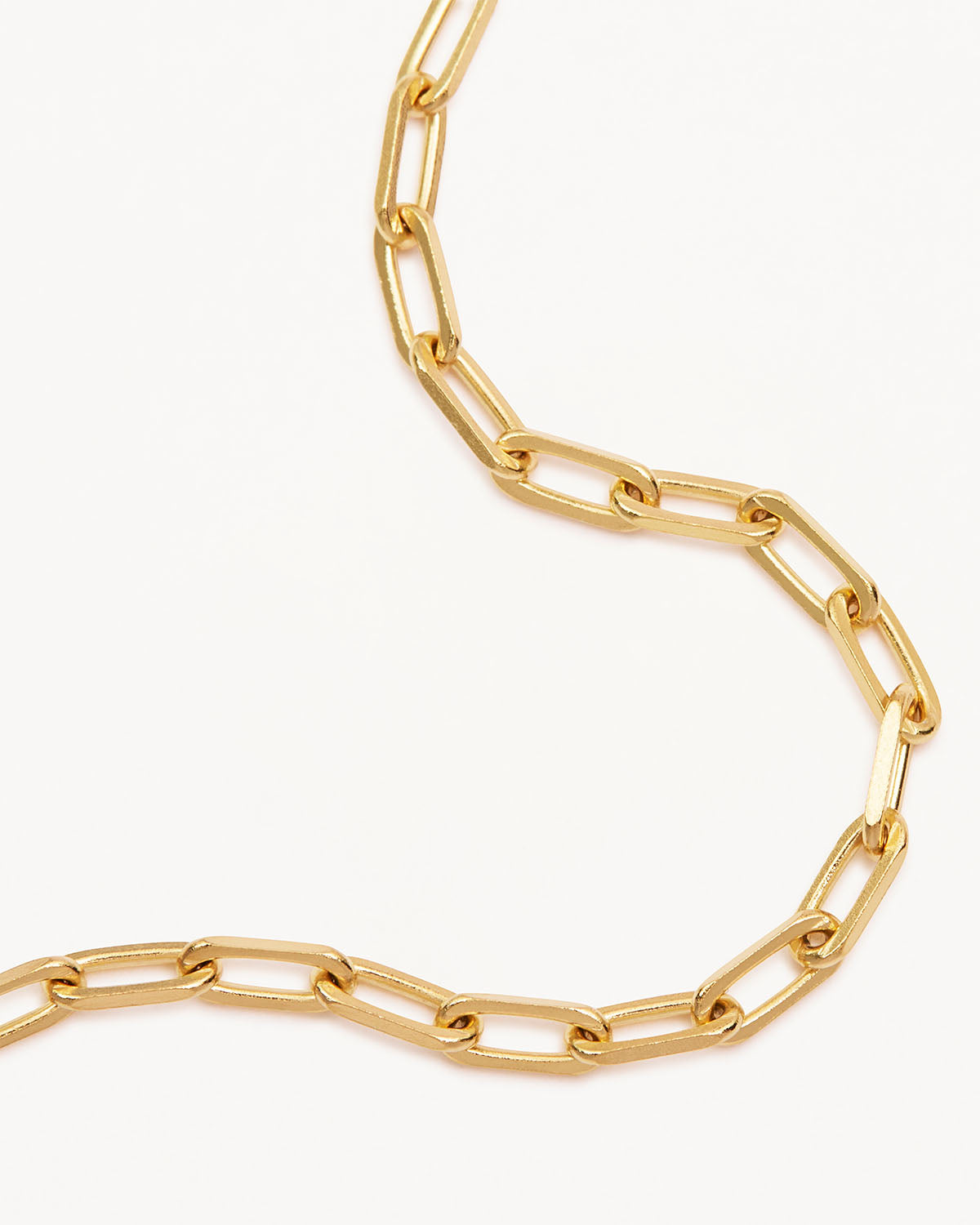 18k Gold Vermeil 18" Link Chain Necklace - Image 3