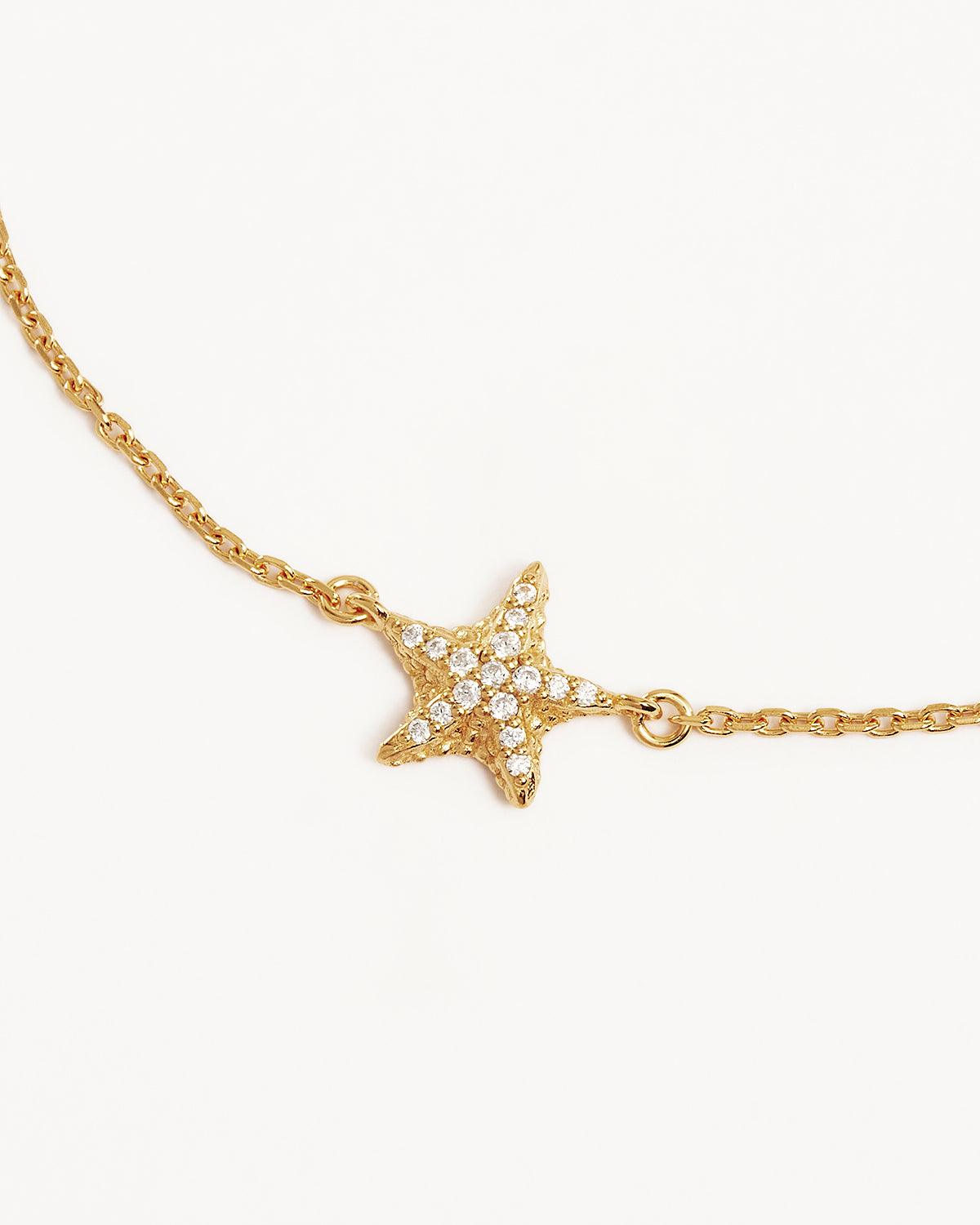 18k Gold Vermeil By the Sea Starfish Bracelet - Image 3