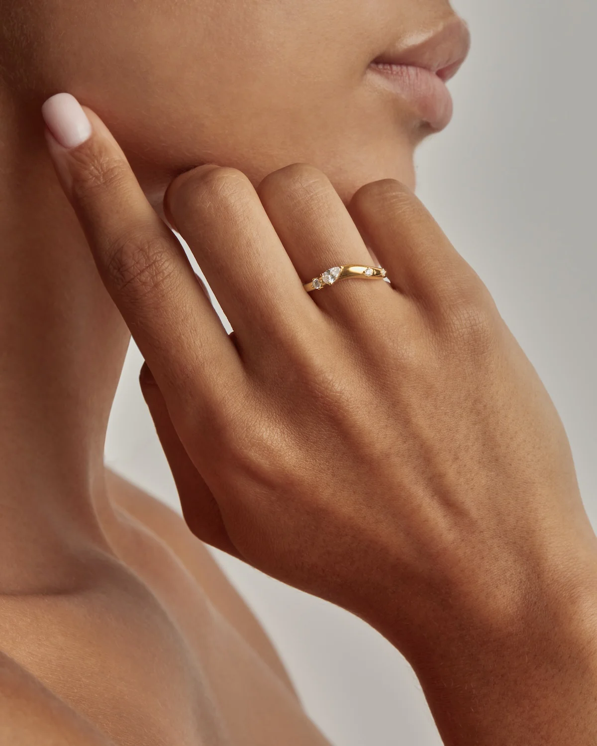 18k Gold Vermeil Chasing Tides Ring - Image 2