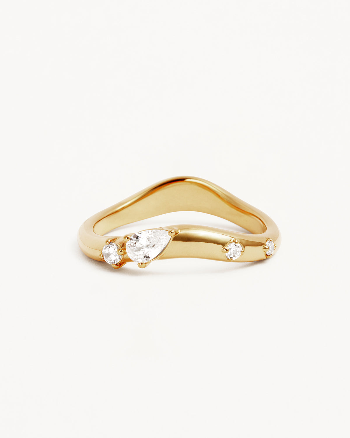 18k Gold Vermeil Chasing Tides Ring - Image 3