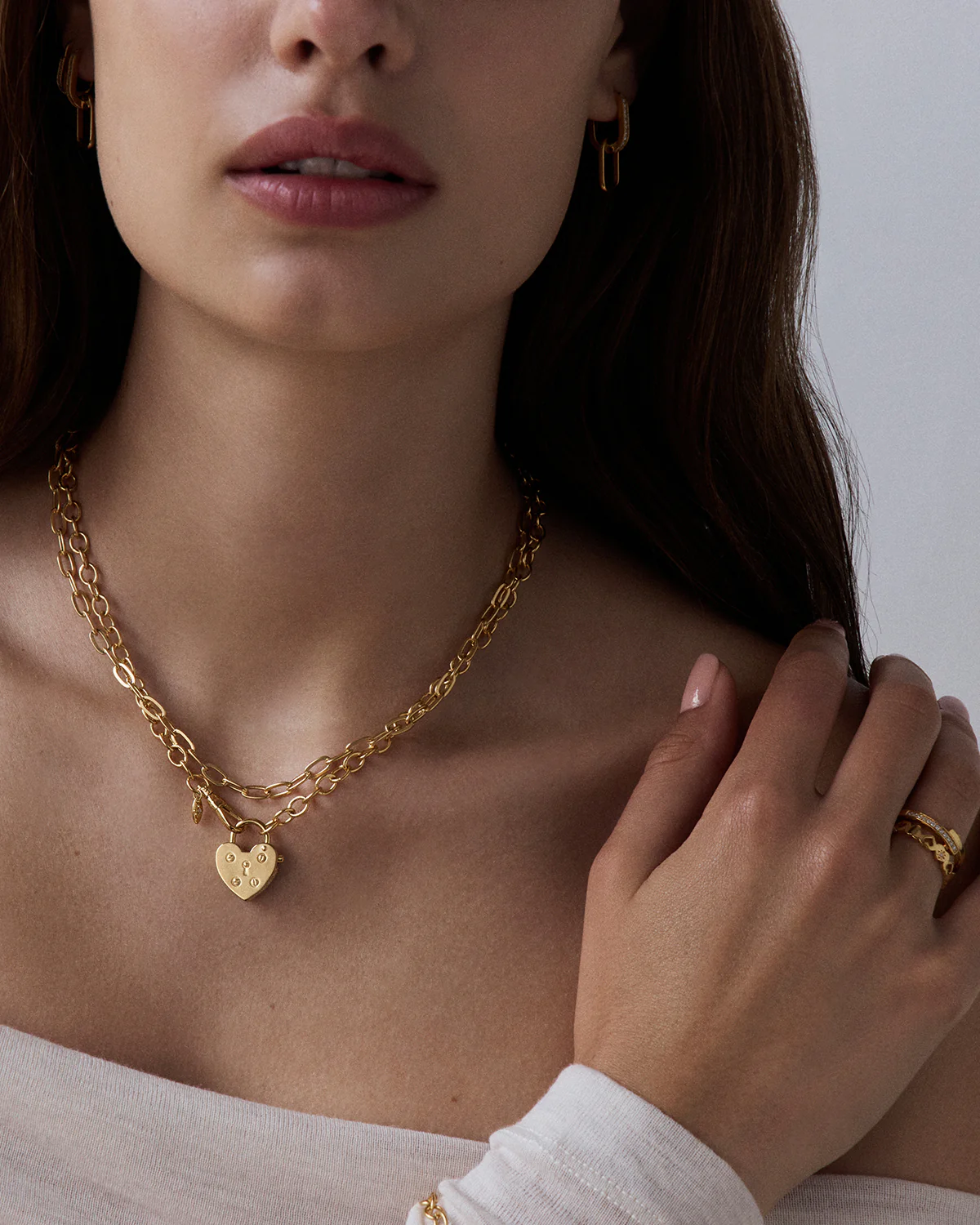 18k Gold Vermeil Connection Ring - Image 6