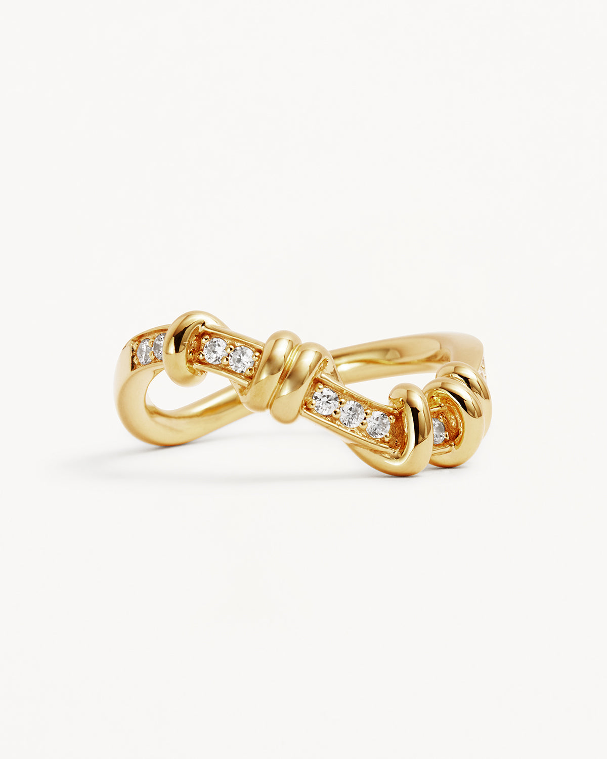 18k Gold Vermeil Embrace Stillness Ring - Image 3
