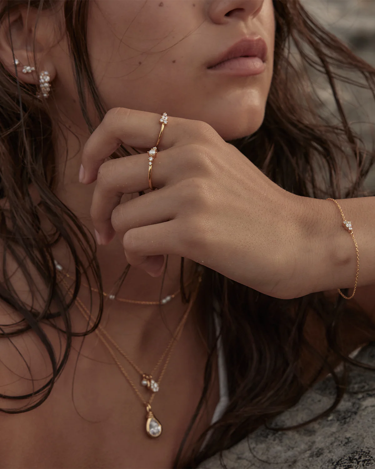 18k Gold Vermeil Mist Bracelet - Image 4