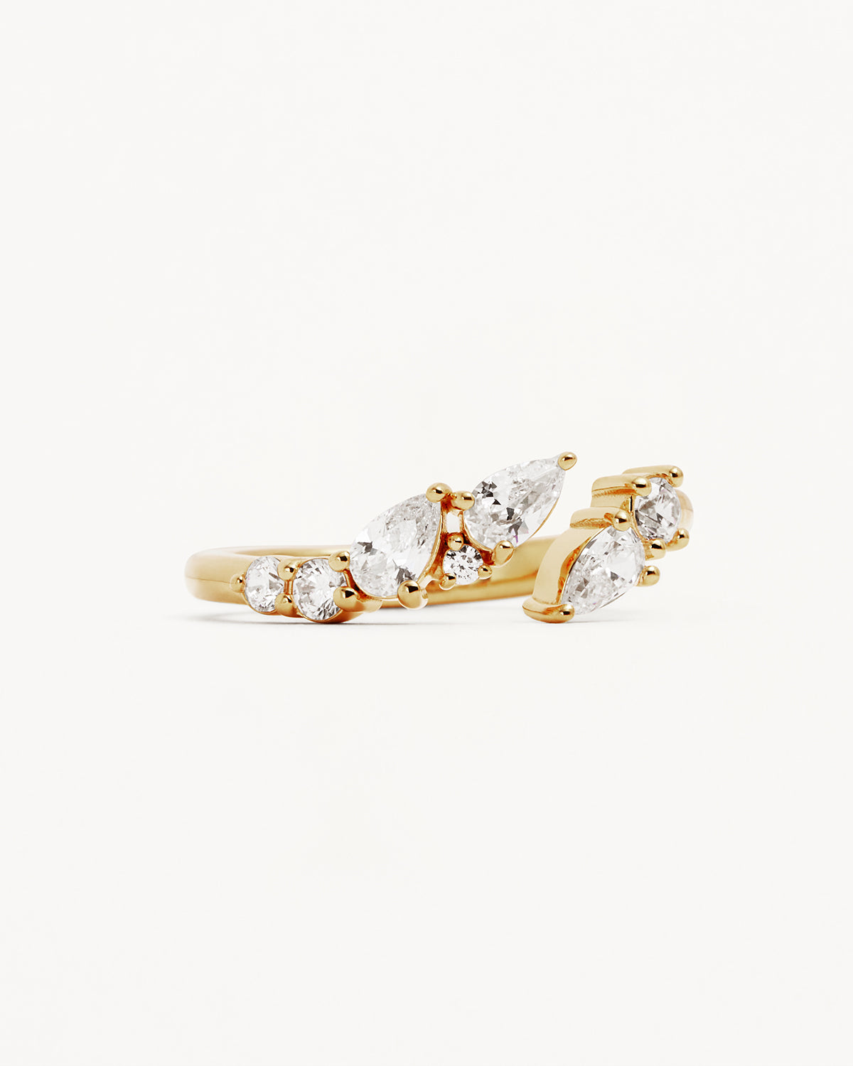 18k Gold Vermeil Ocean Whisper Ring - Image 3