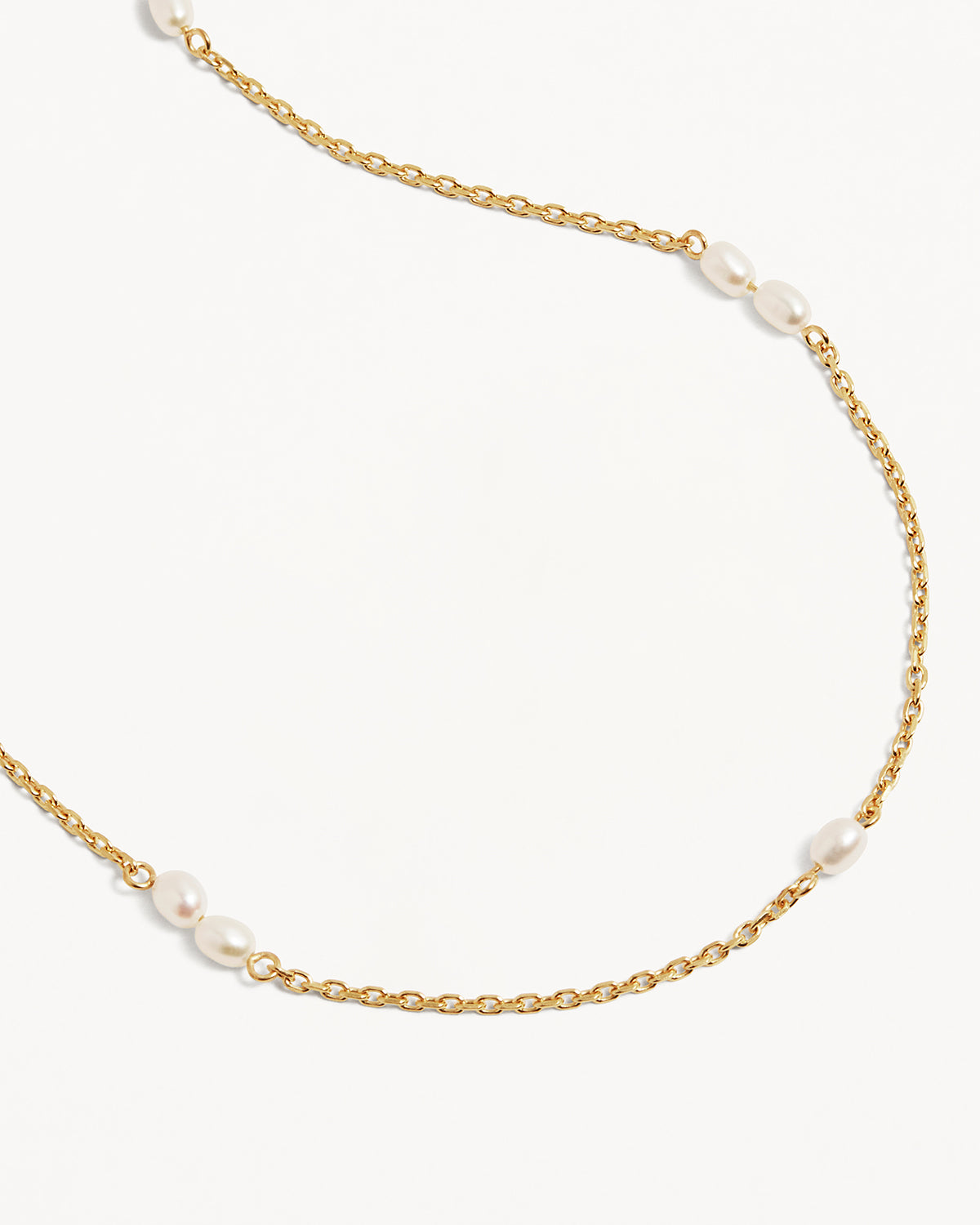 18k Gold Vermeil Serene Dreams Pearl Choker - Image 3