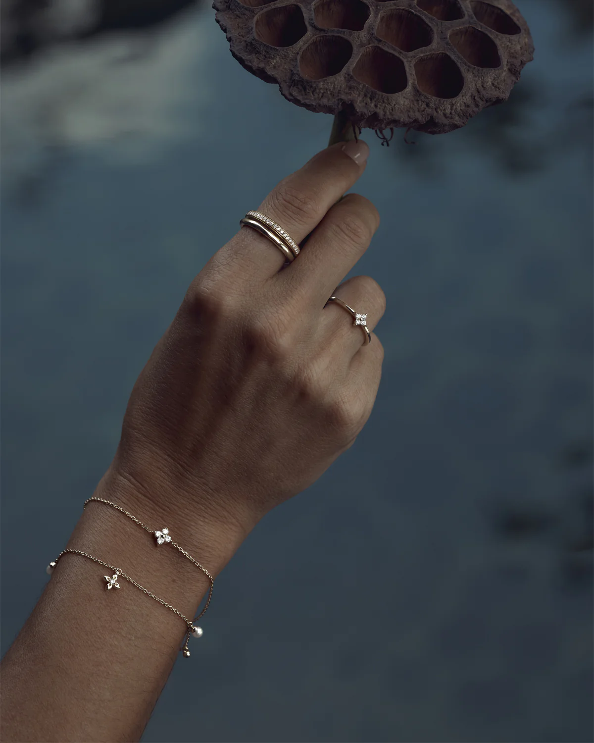 18k Gold Vermeil With Love Ring - Image 5