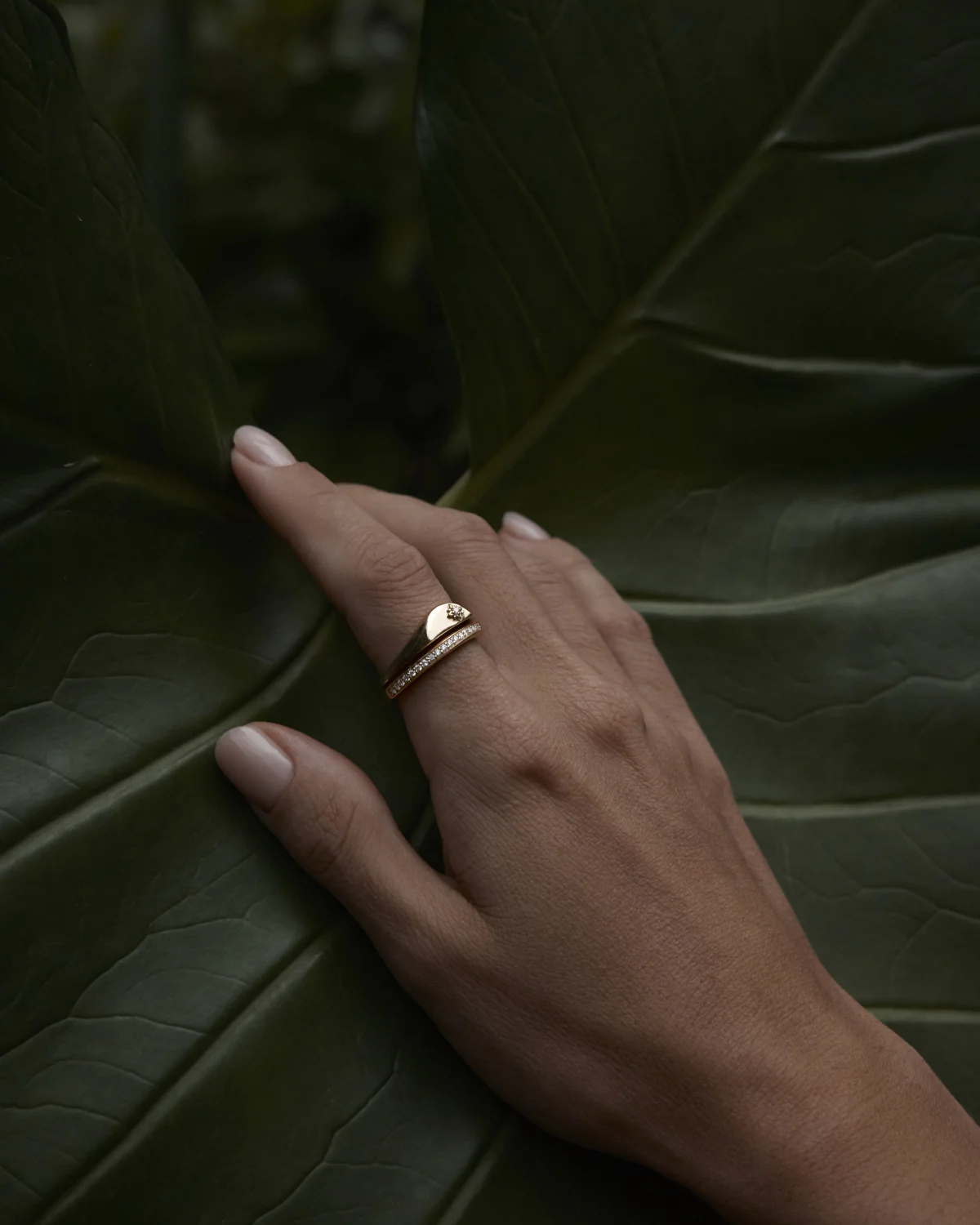 18k Gold Vermeil With Love Ring - Image 9