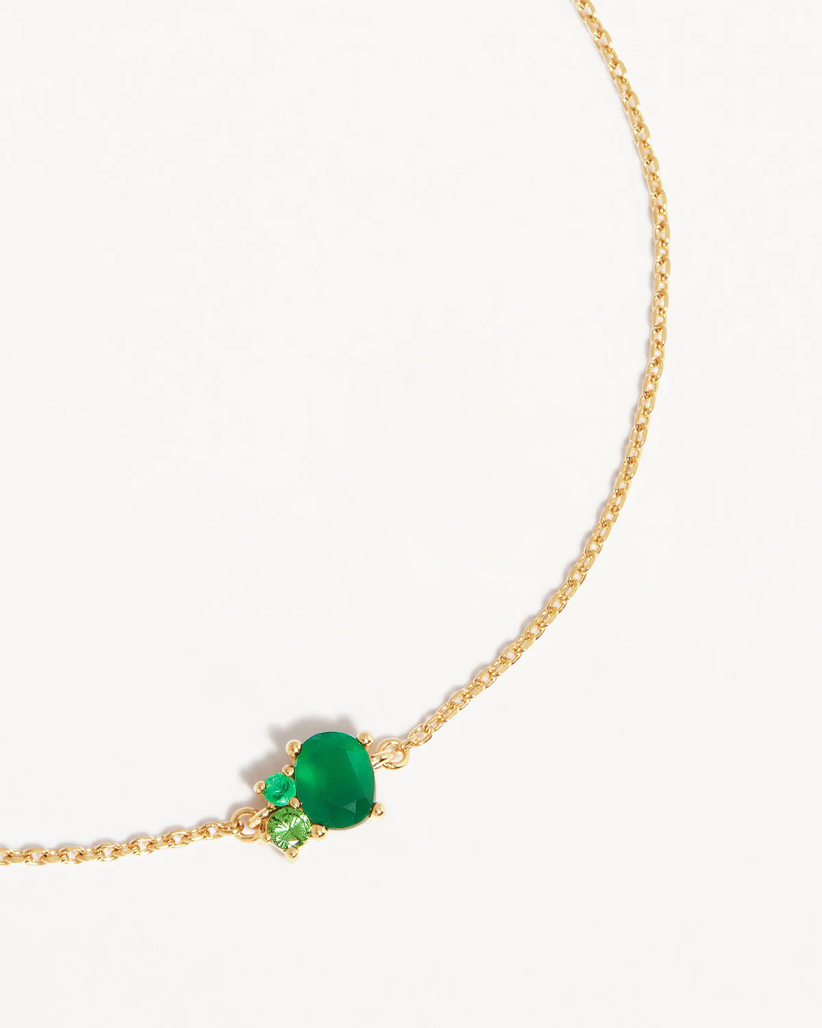 18k Gold Vermeil Kindred Birthstone Bracelet - May - Image 3