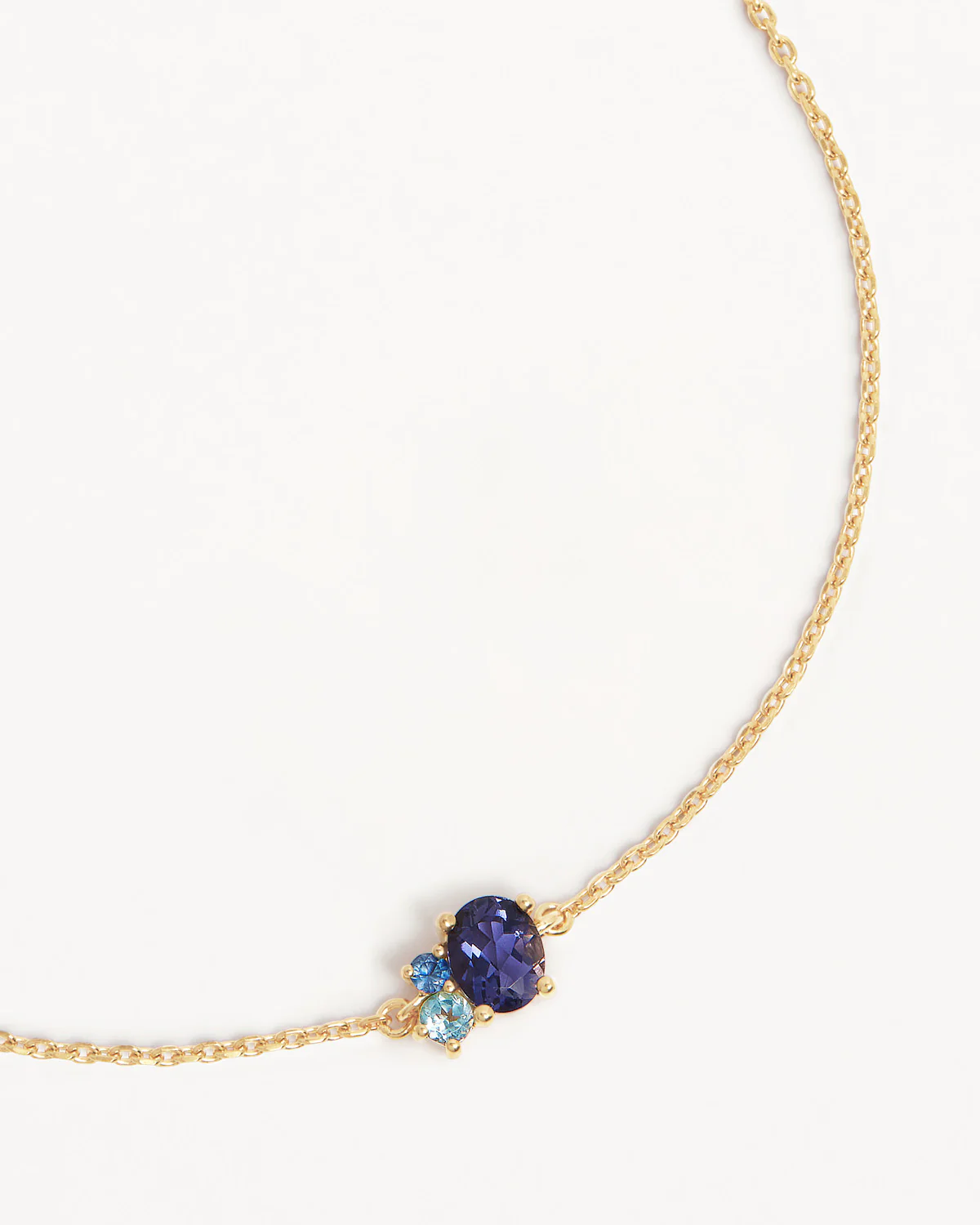 18k Gold Vermeil Kindred Birthstone Bracelet - September - Image 3
