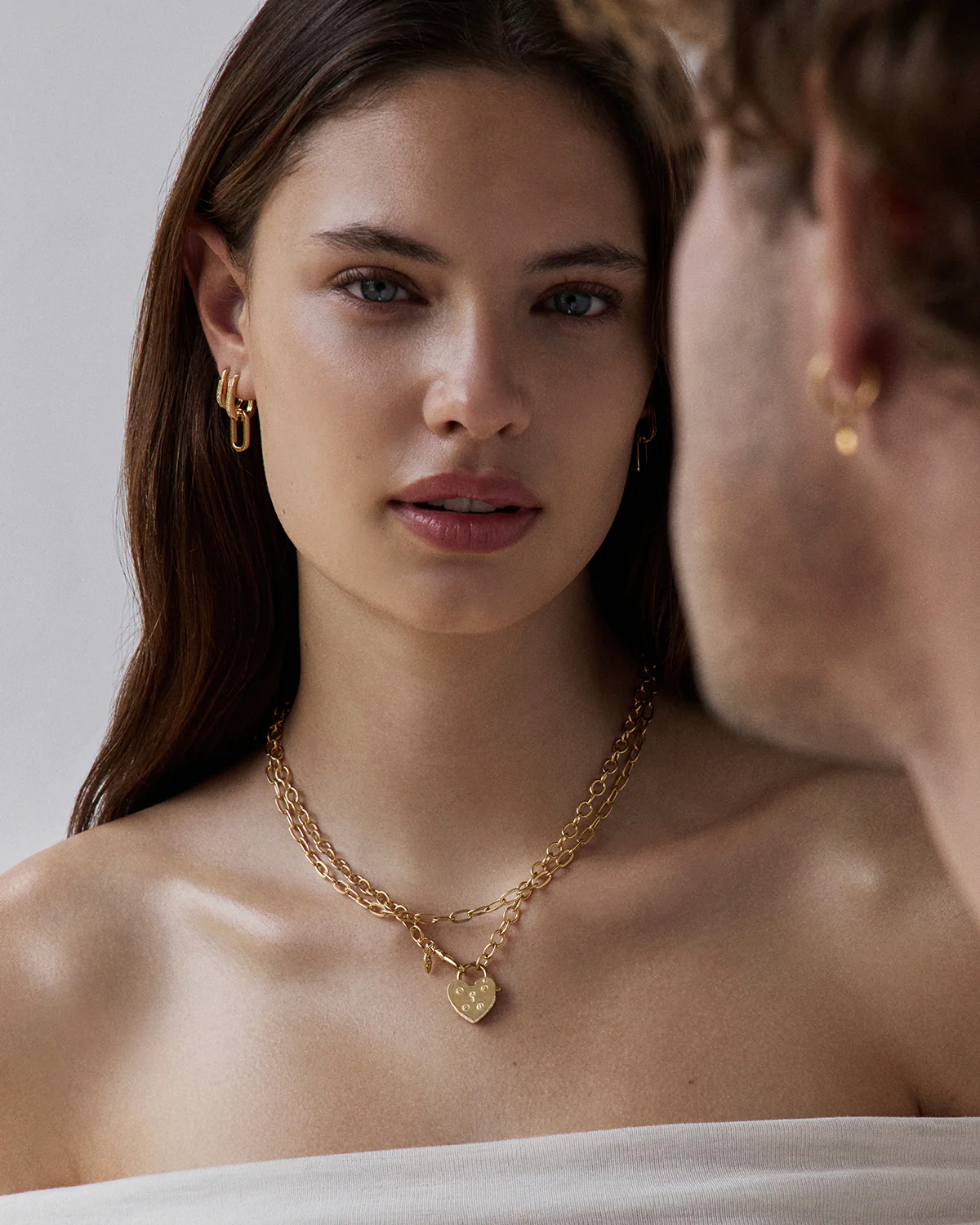 18k Gold Vermeil Love Unlocked Padlock Pendant - Image 11