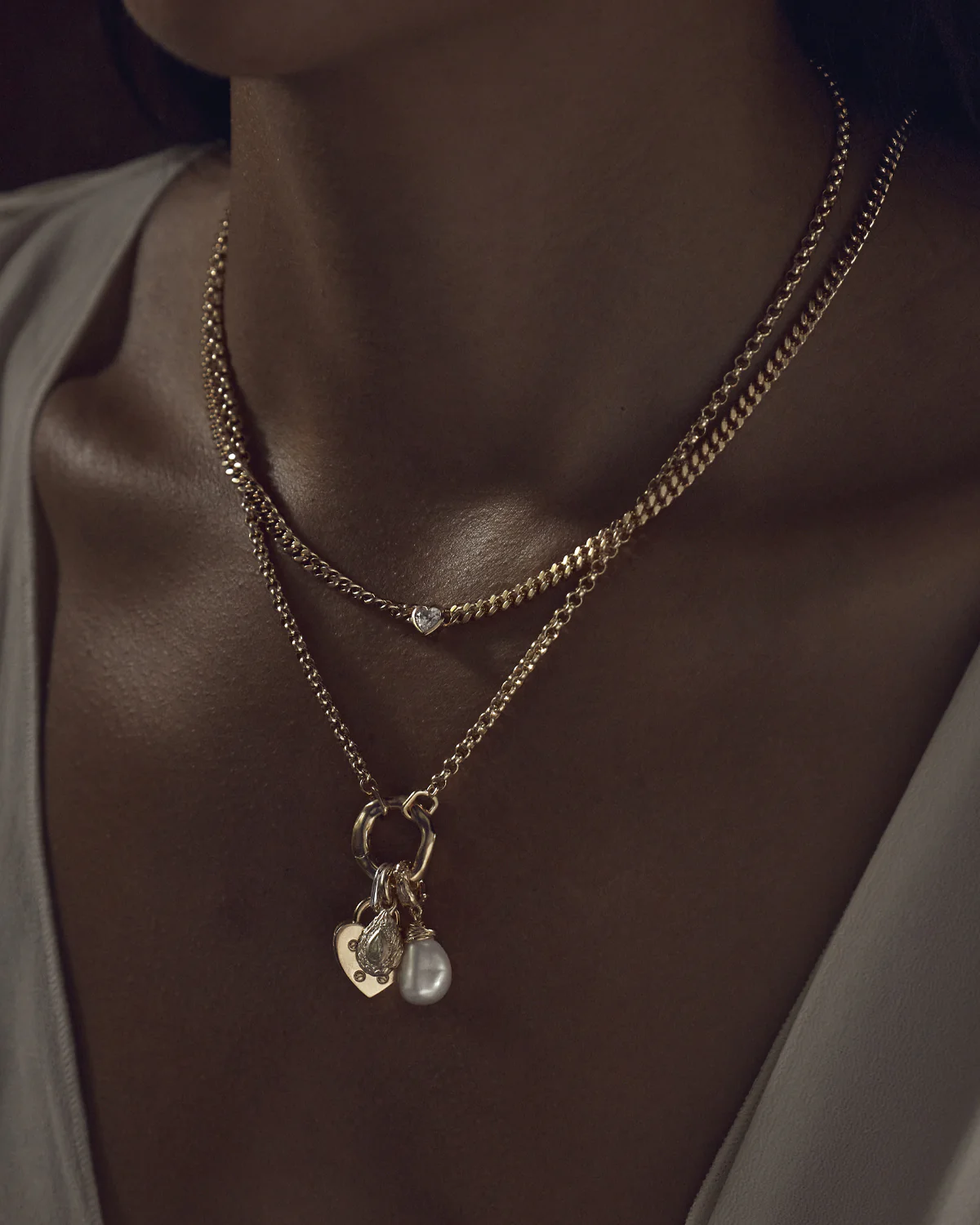 18k Gold Vermeil Love Unlocked Padlock Pendant - Image 6