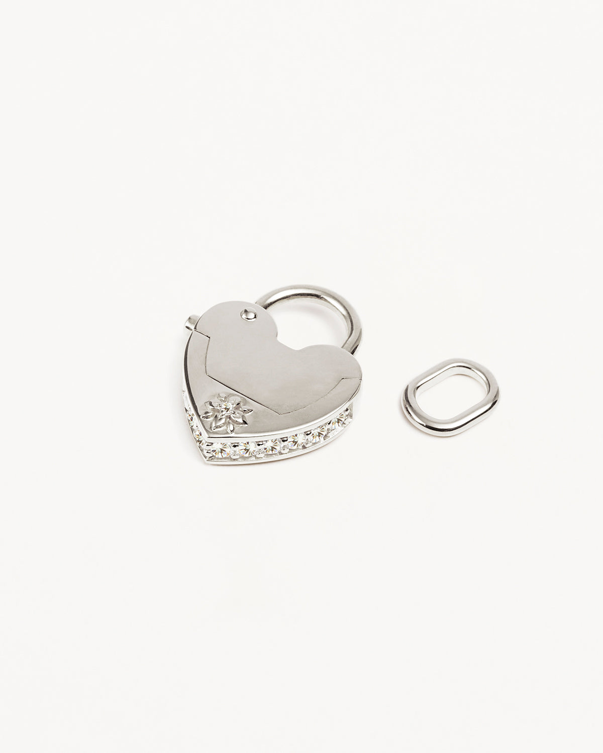 Sterling Silver Love Unlocked Padlock Pendant - Image 5