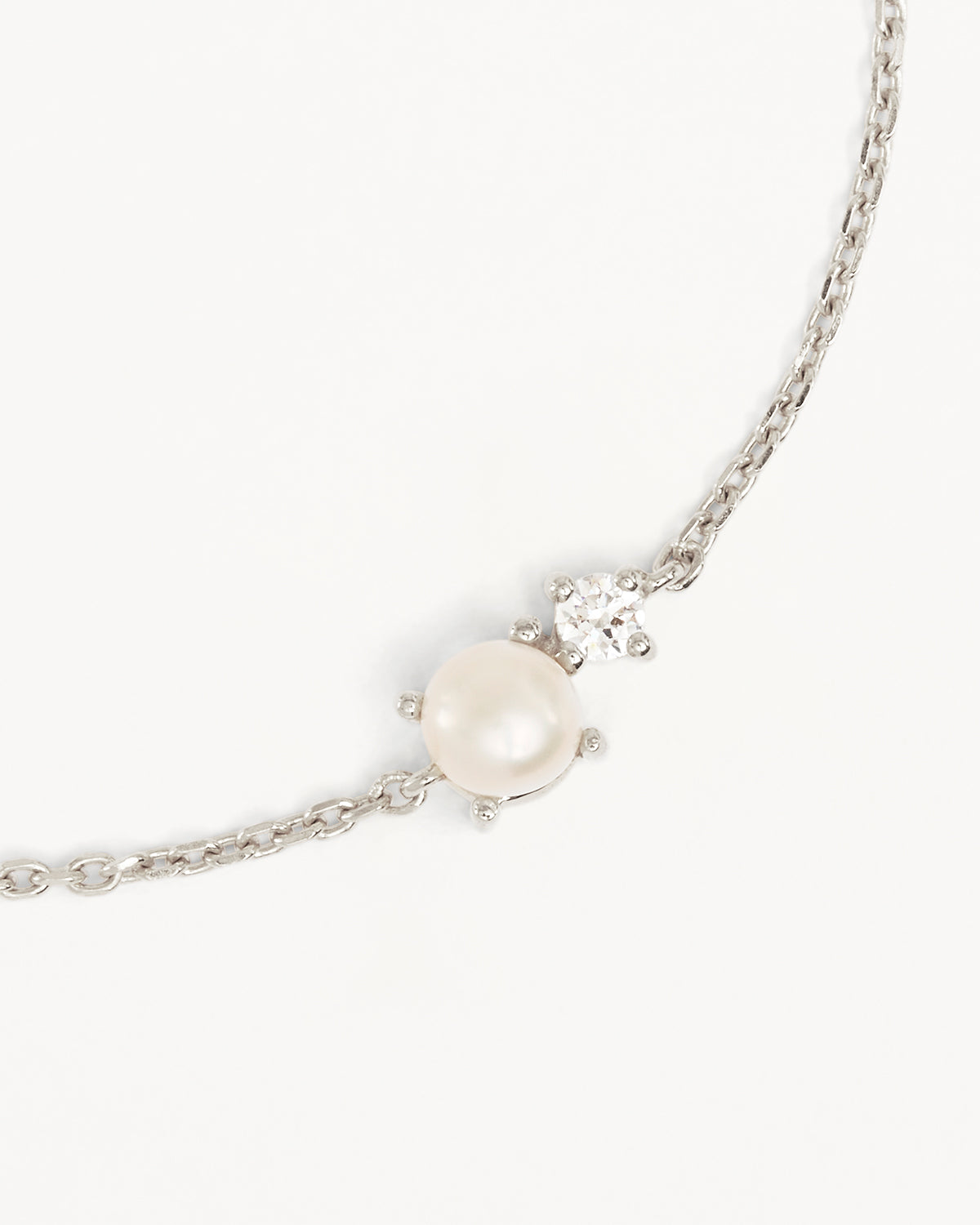 Sterling Silver Serenely Yours Pearl Bracelet - Image 3