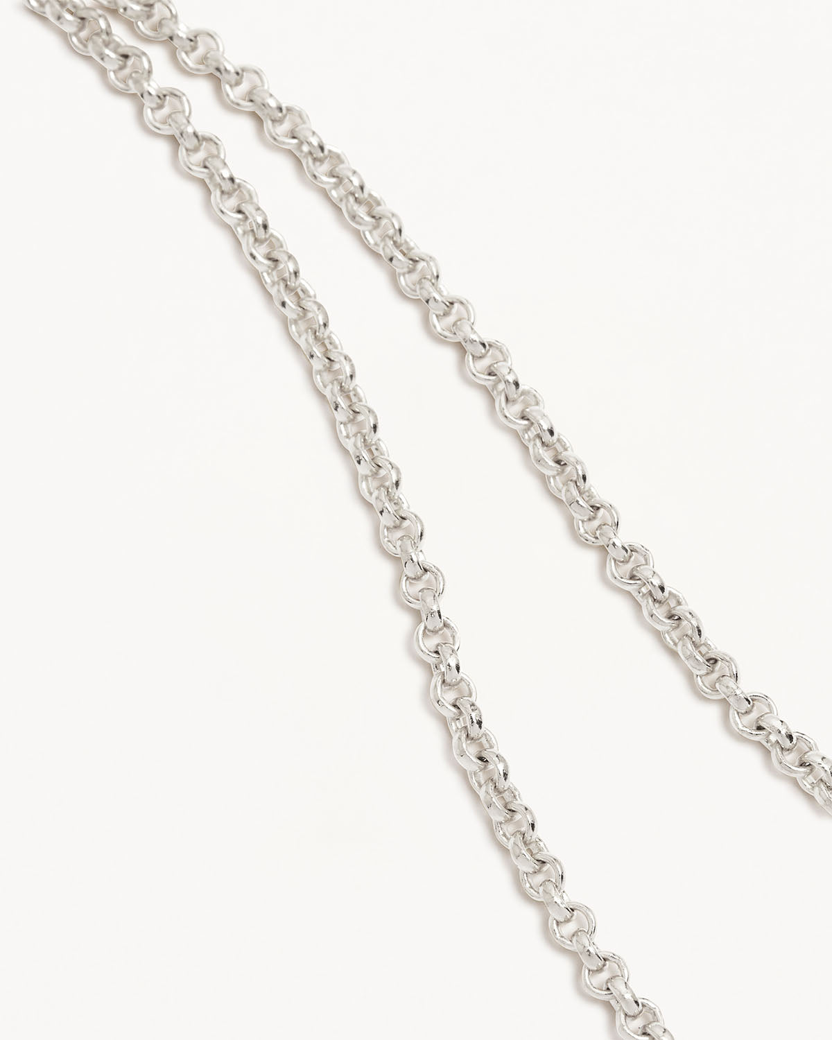 Sterling Silver 19" 2mm Belcher Chain Necklace - Image 3