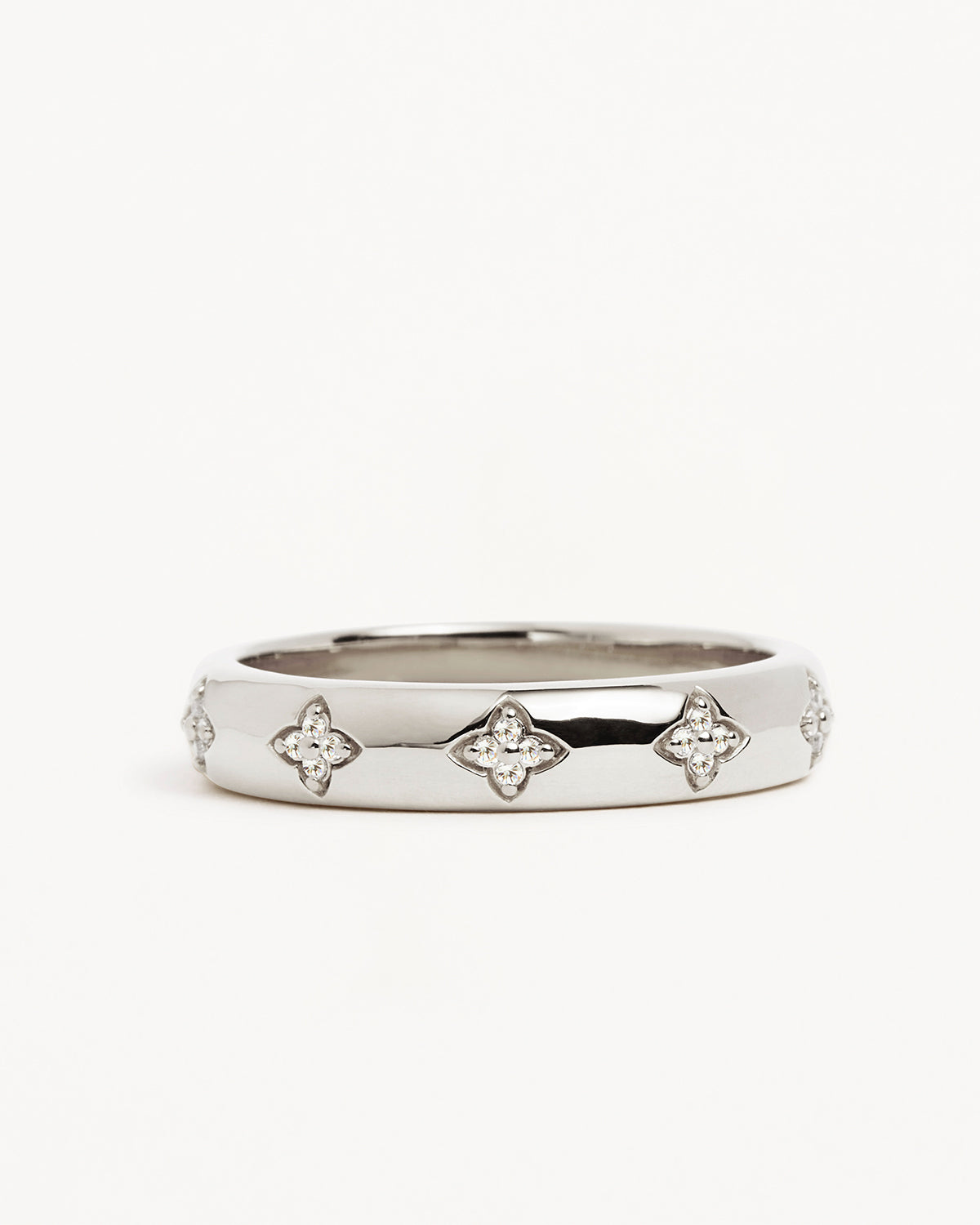 Sterling Silver Bloom With You Lotus Ring - Image 3