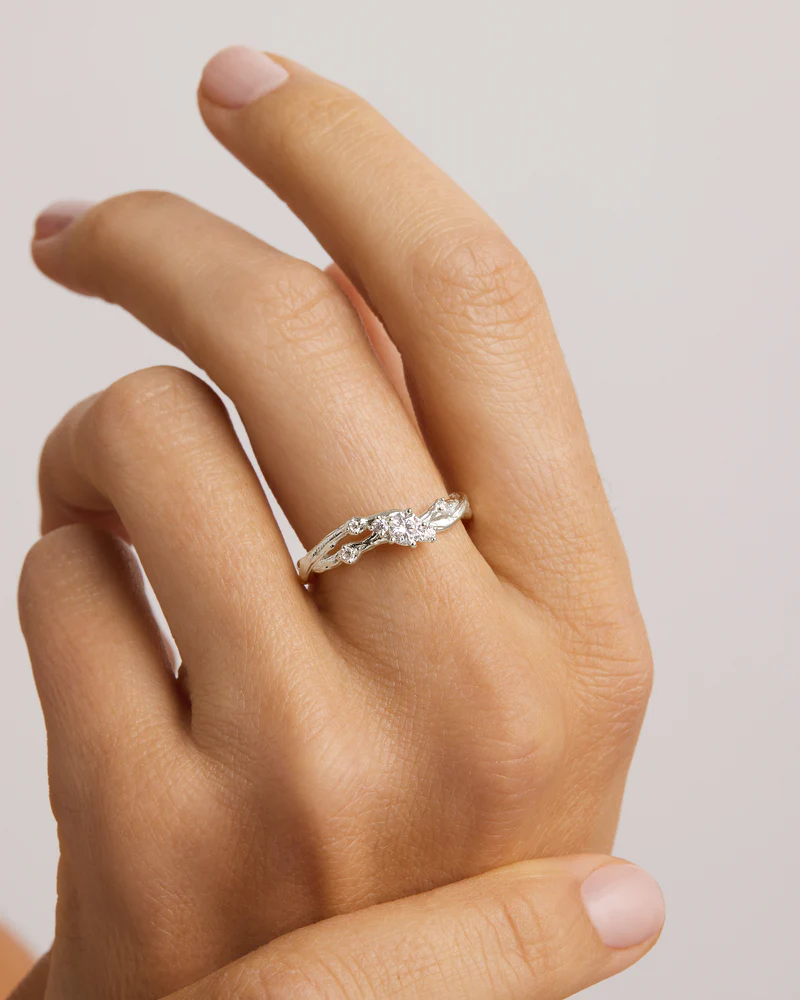 Sterling Silver No Rain, No Flowers Ring - Image 2