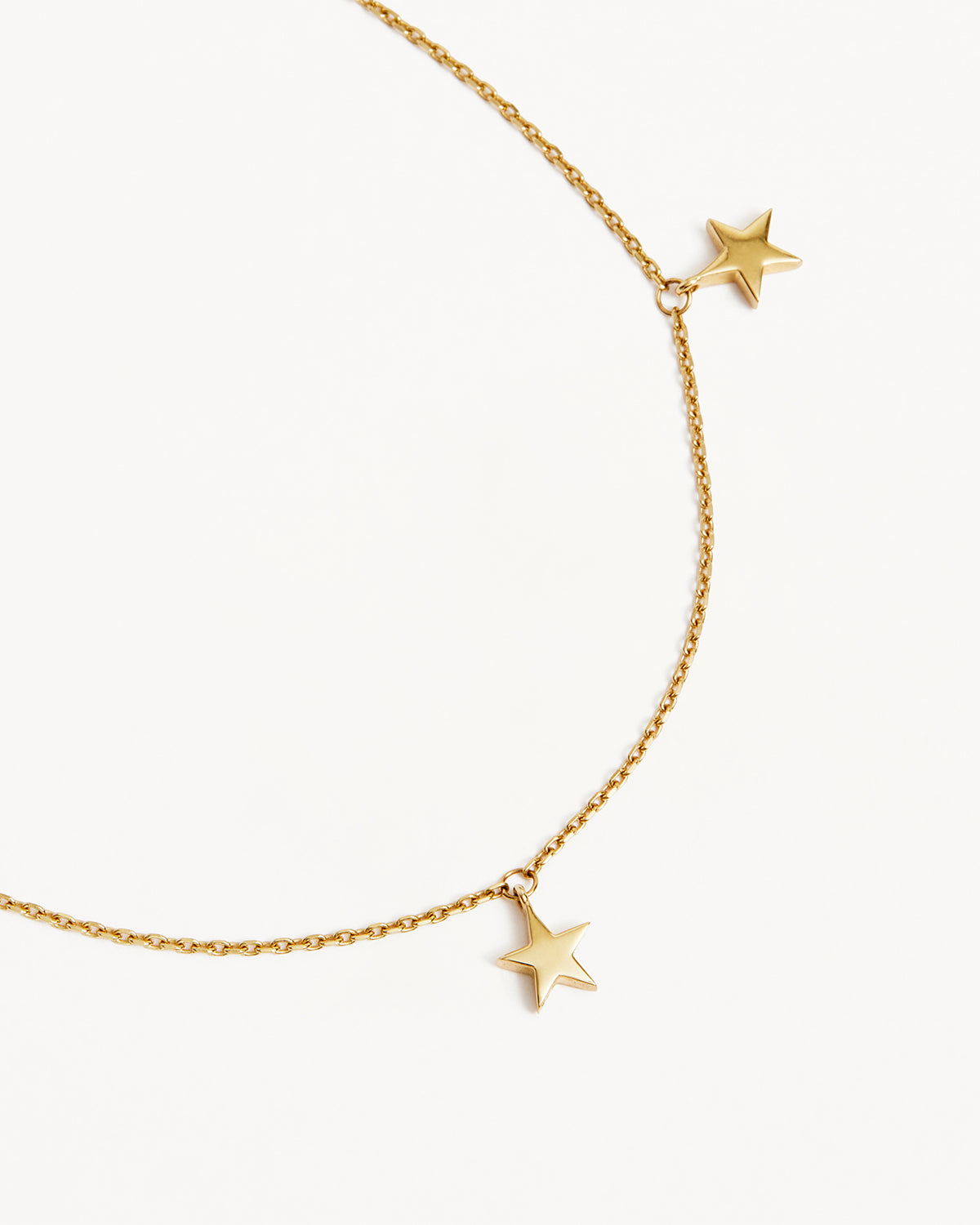 9k Solid Gold Star Bright Bracelet - Image 3