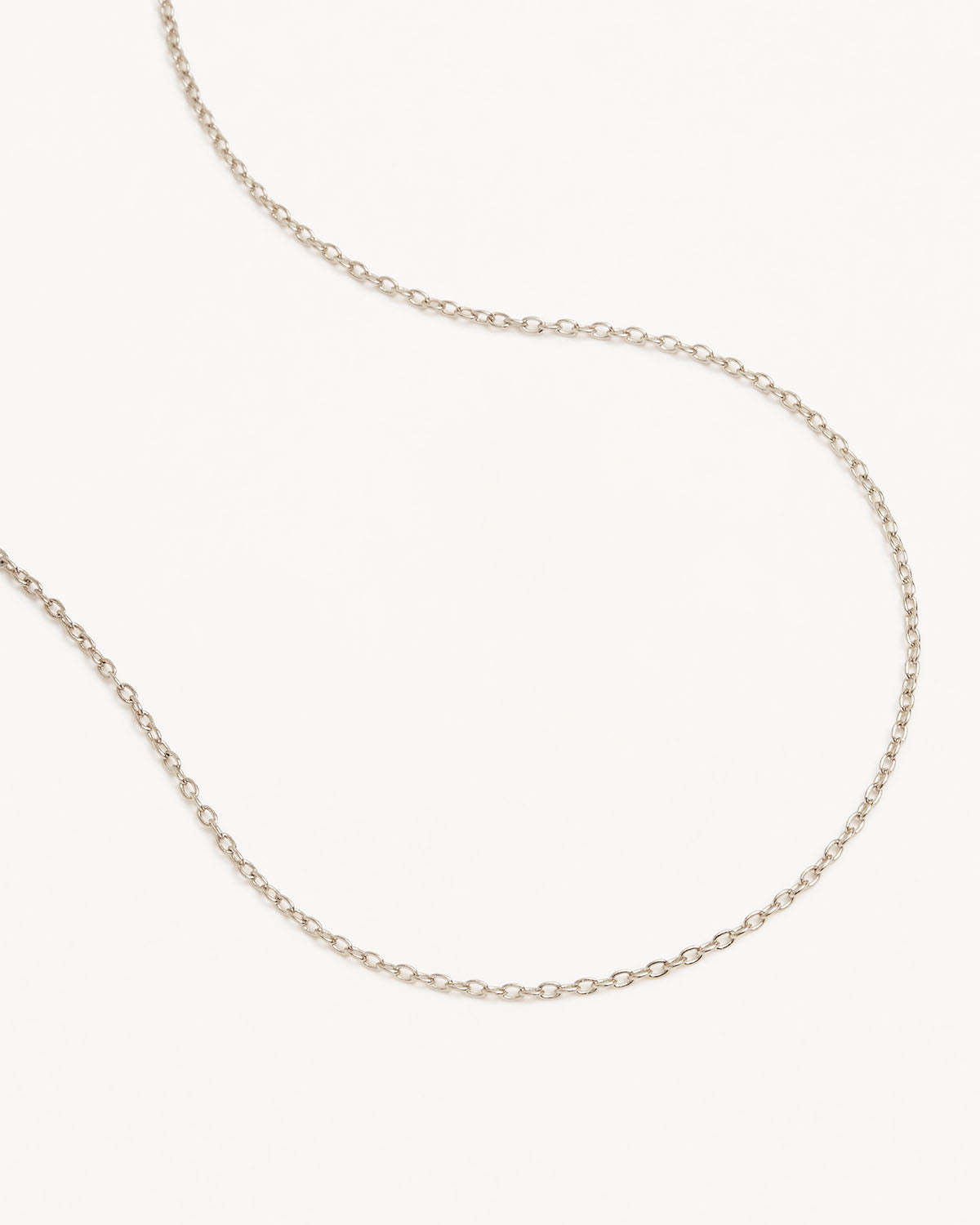 Sterling Silver 18" Fine Rolo Chain Necklace