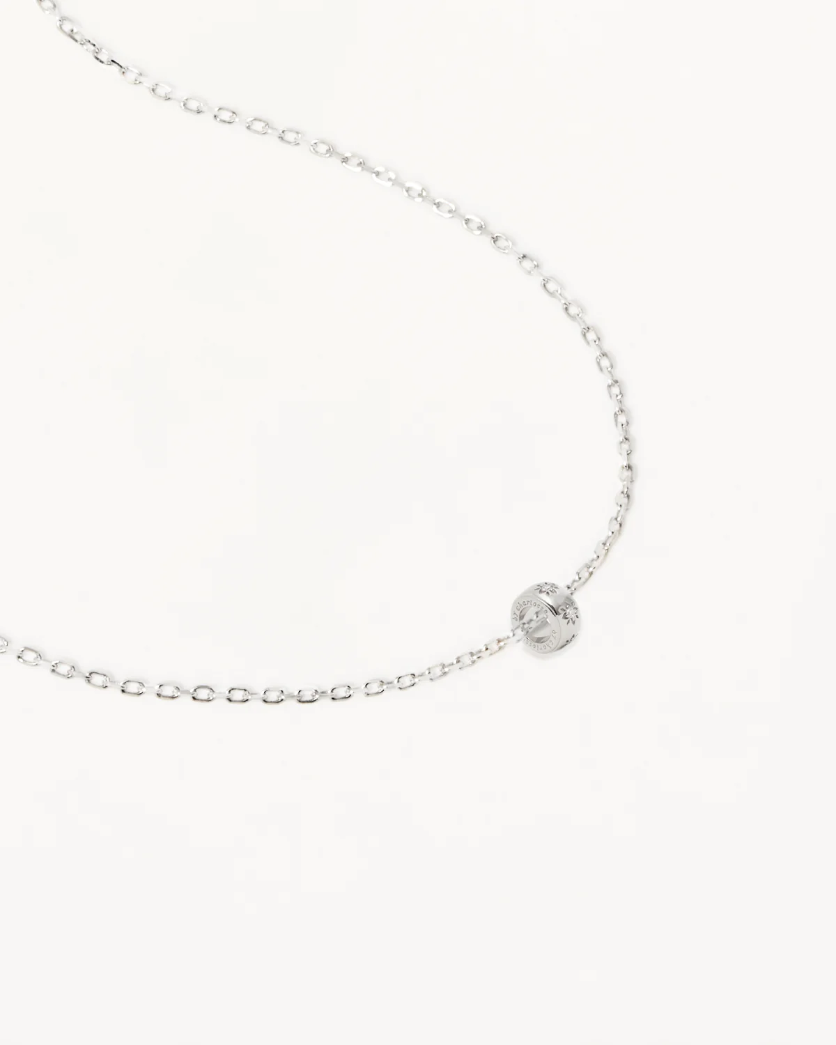 Sterling Silver 18" New Beginnings Lotus Petal Charm Necklace