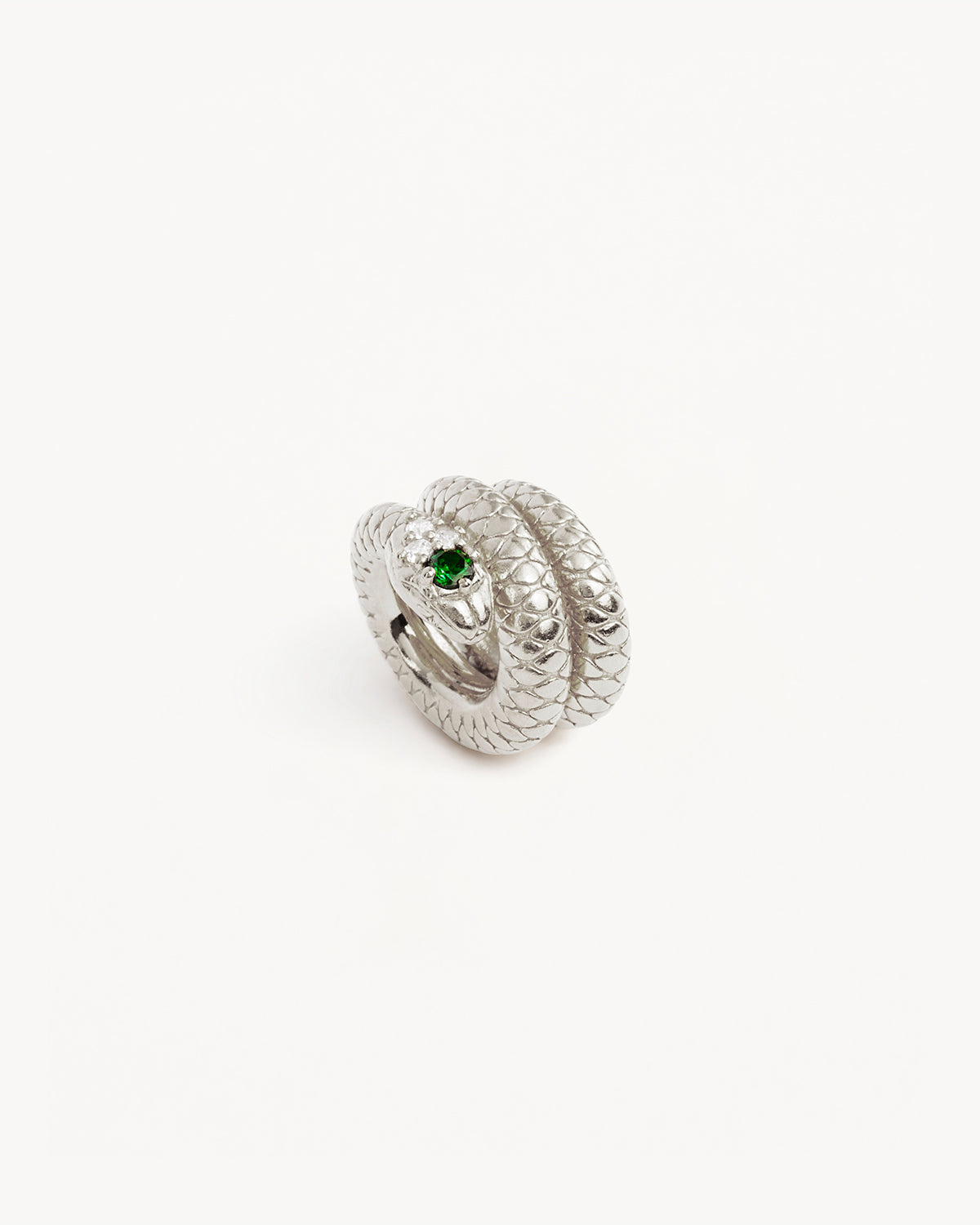 Sterling Silver Snake Petal Charm