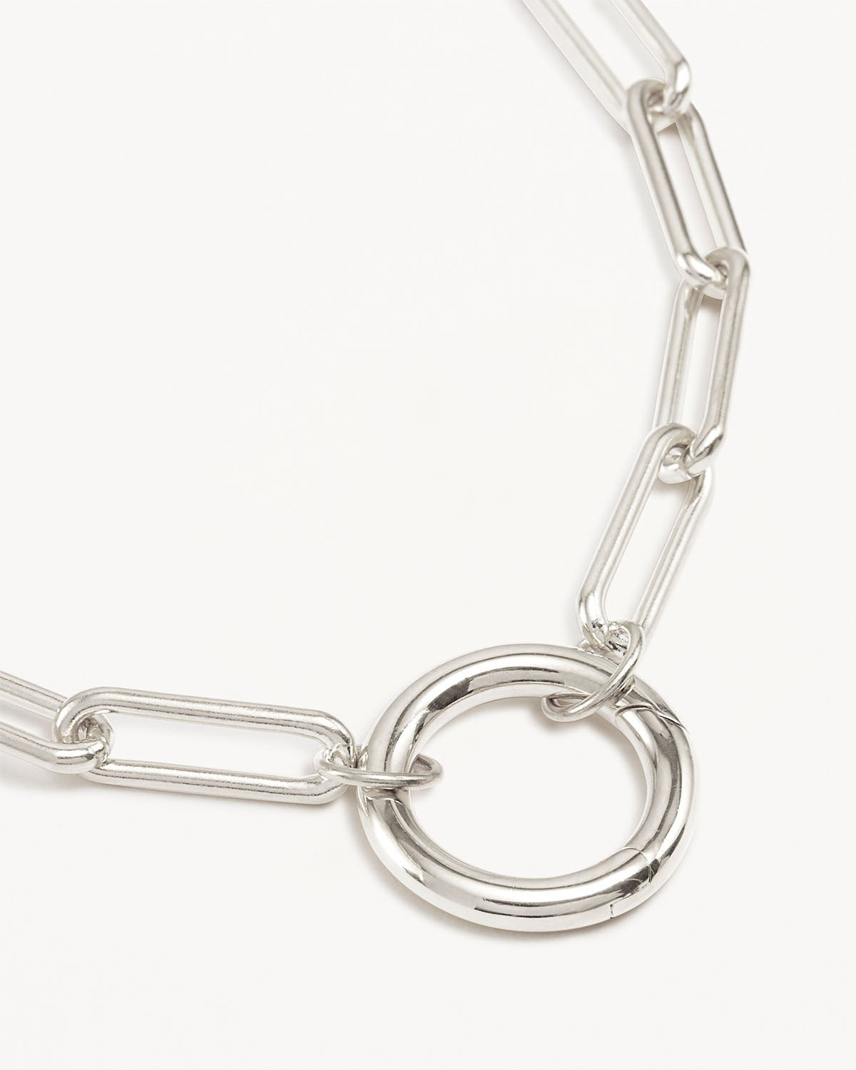 Sterling Silver 18" With Love Annex Link Necklace - Image 3