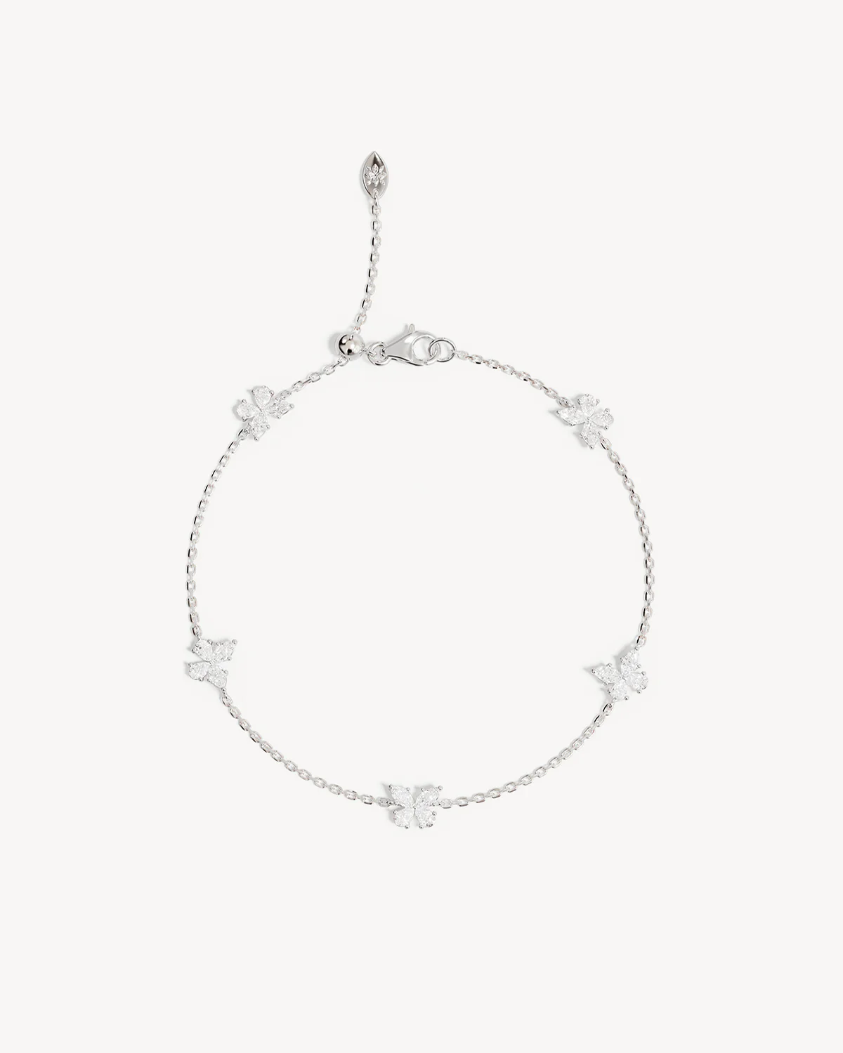 Sterling Silver Dancing in the Wind Bracelet