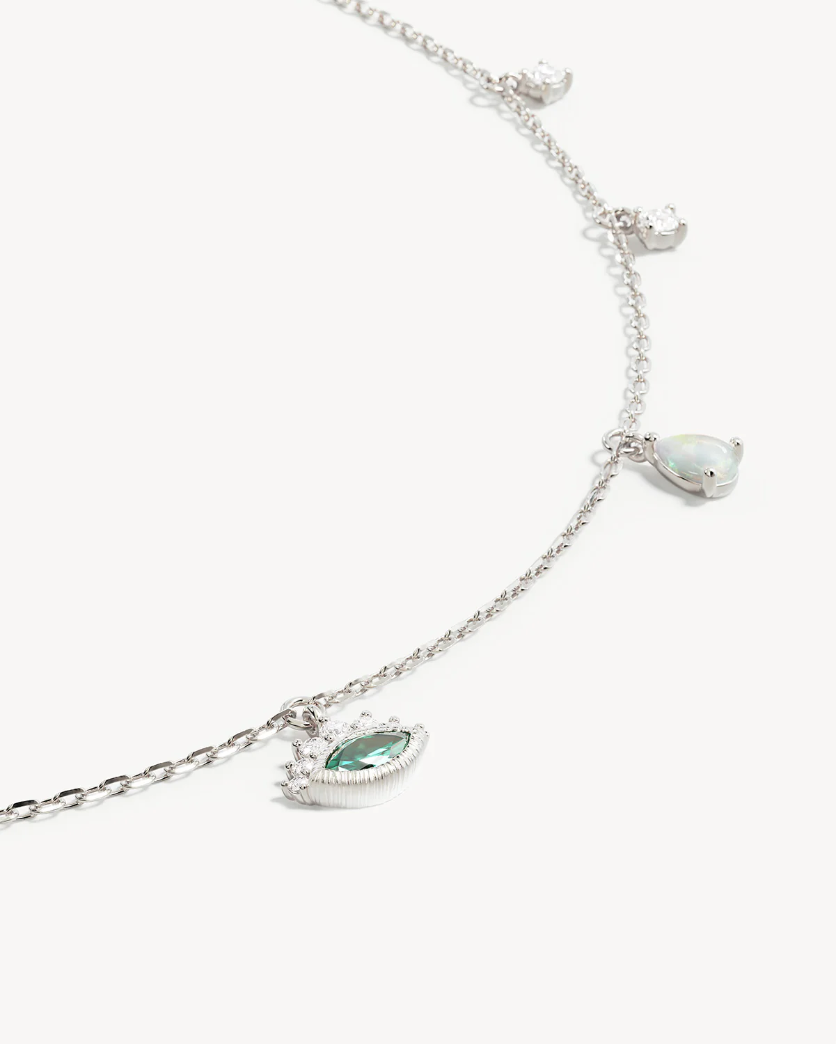 Sterling Silver Hope and Protection Necklace