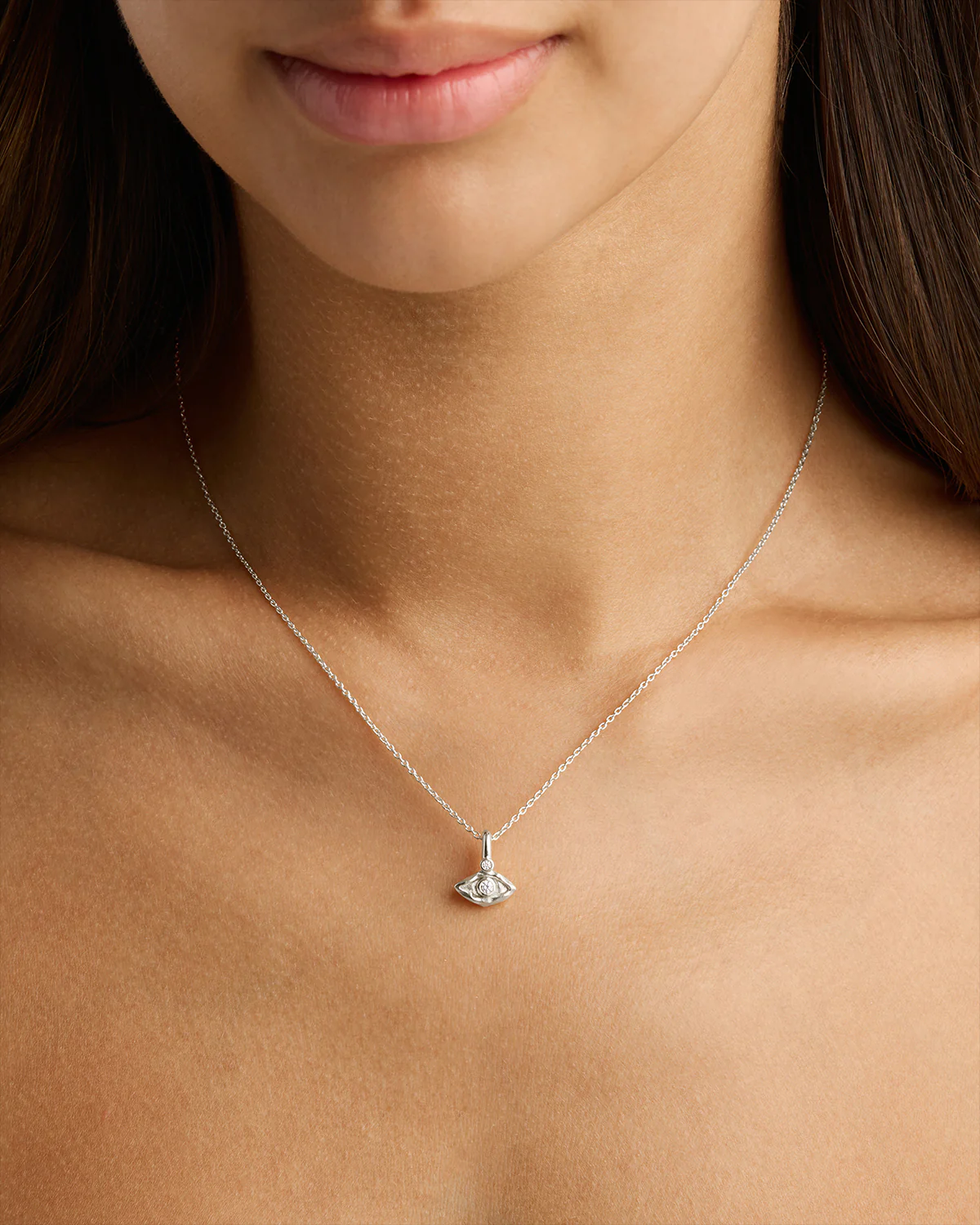 Sterling Silver I am Protected Necklace - Image 2