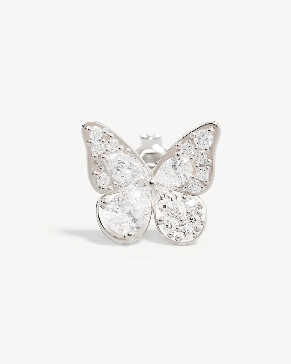 Sterling Silver I Believe, I Become Stud Earrings - Image 3