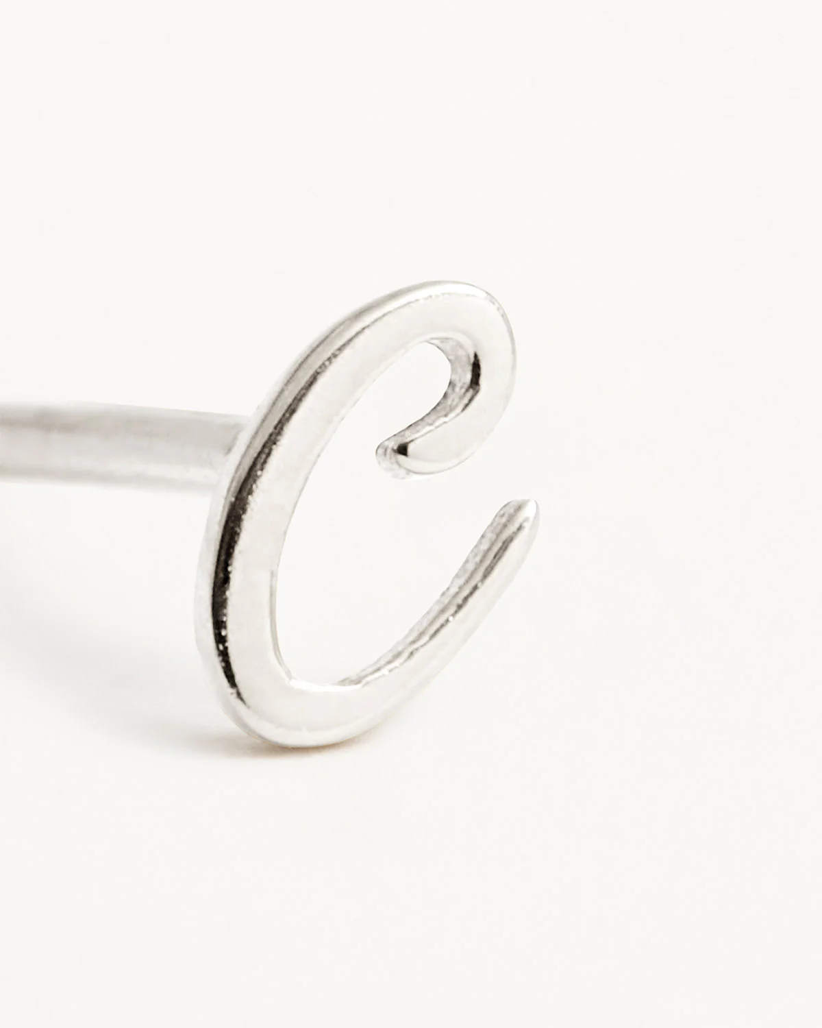 Sterling Silver Love Letter Earring - Image 11