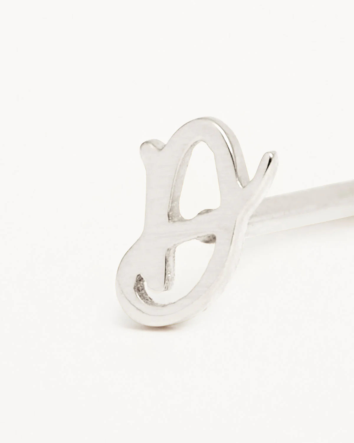 Sterling Silver Love Letter Earring - Image 14