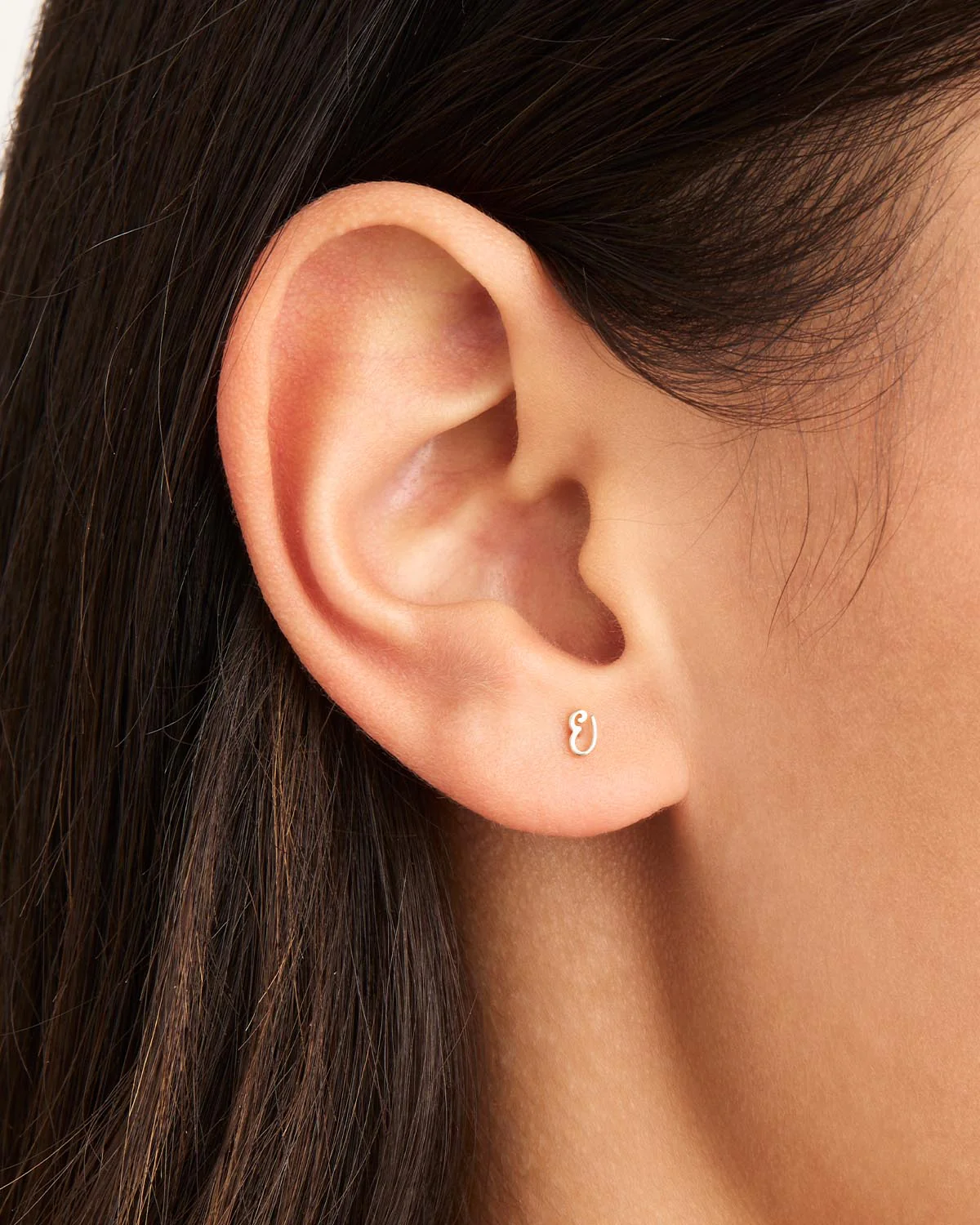 Sterling Silver Love Letter Earring - Image 16