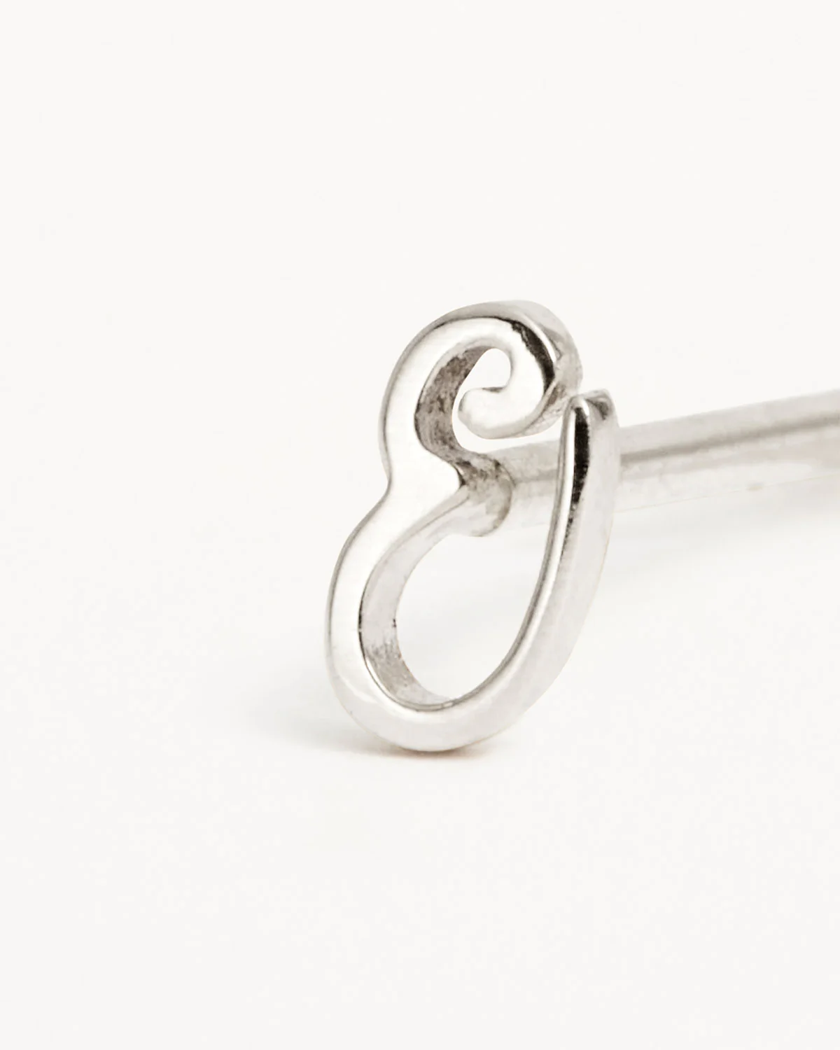 Sterling Silver Love Letter Earring - Image 17