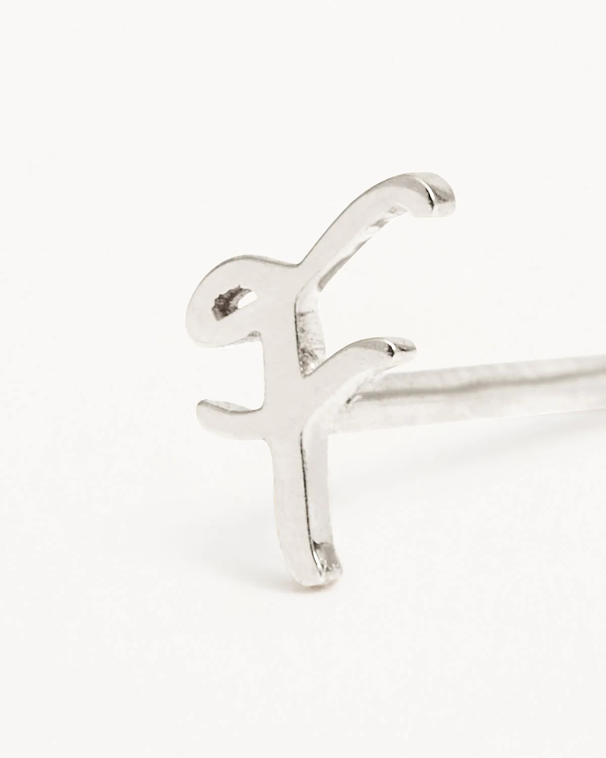Sterling Silver Love Letter Earring - Image 18
